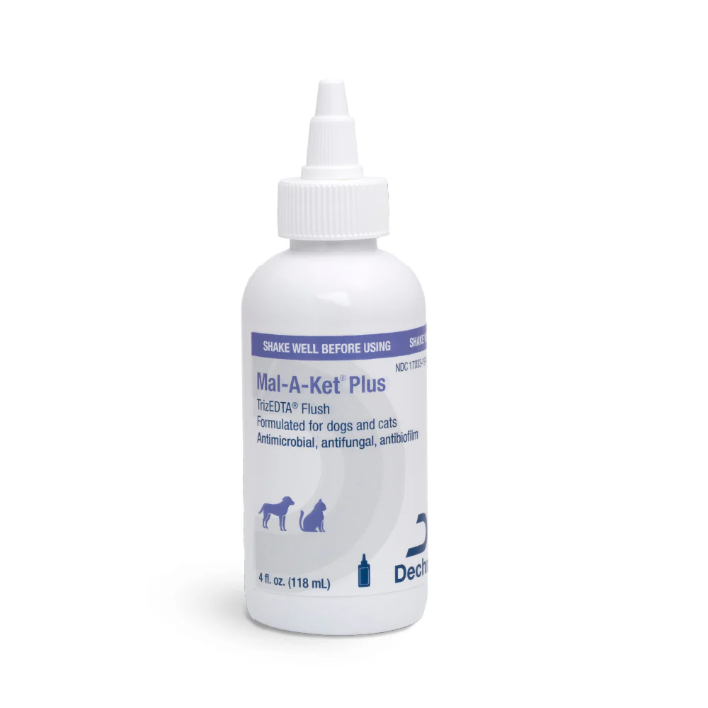 Dechra Mal-A-Ket Plus TrizEDTA Antibacterial & Antifungal Flush for Dogs & Cats - Image 1