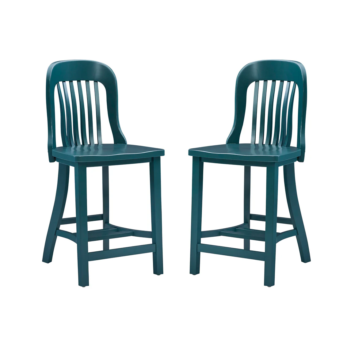 NORMAN GREEN COUNTER STOOL W WOOD SEAT AC109GRN02ASU - price per chair - Image 1