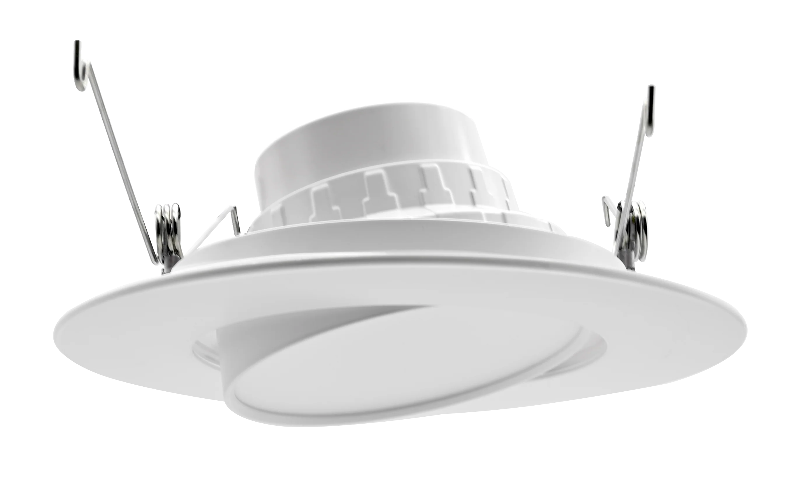 6″ 16W Gimbal Retrofit Recessed Downlight – Eyeball Adjustable Spotlight – 5CCT – 1200 lumens #270