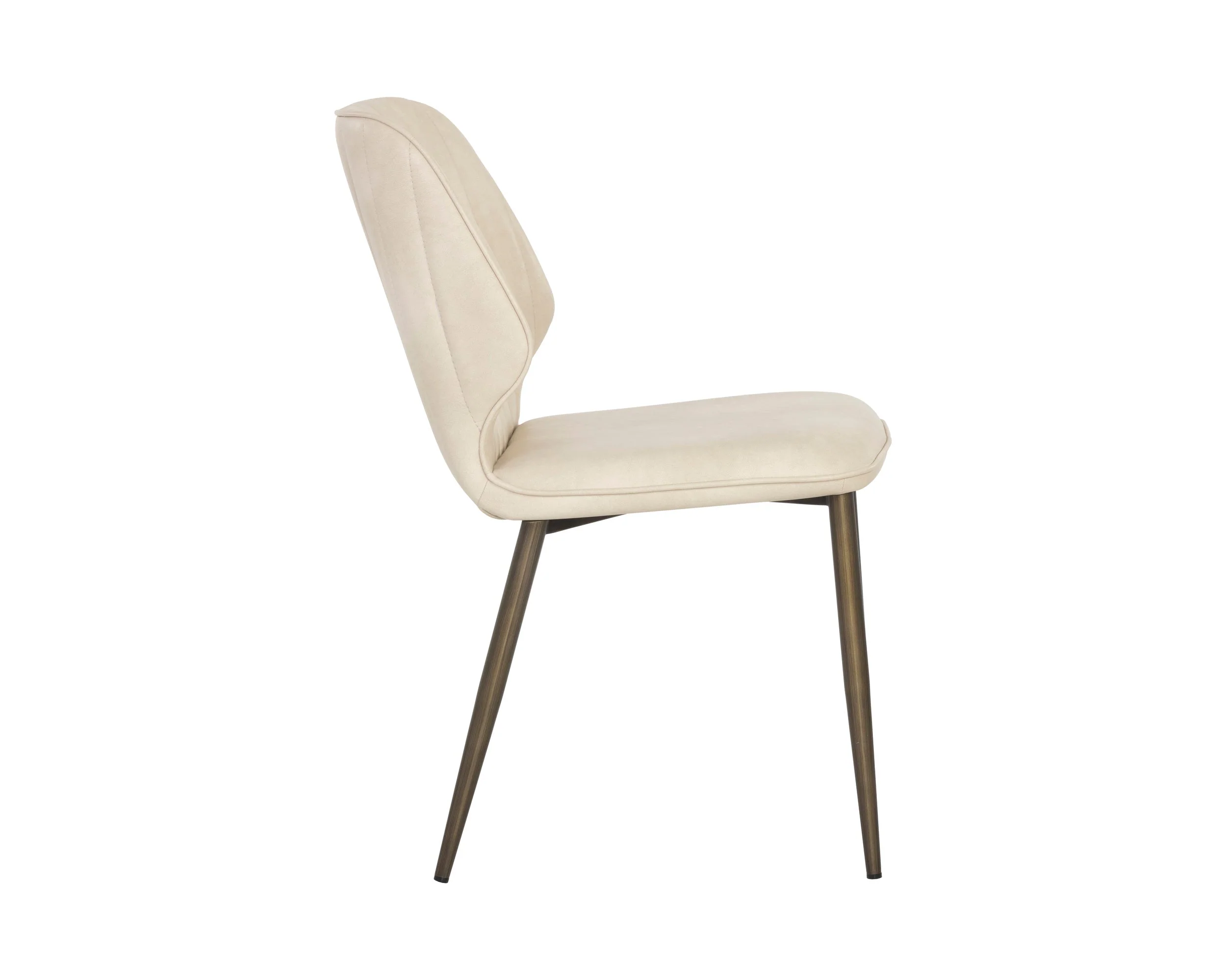 Clinton Dining Chair - Bronze - Bravo Cream - Image 3