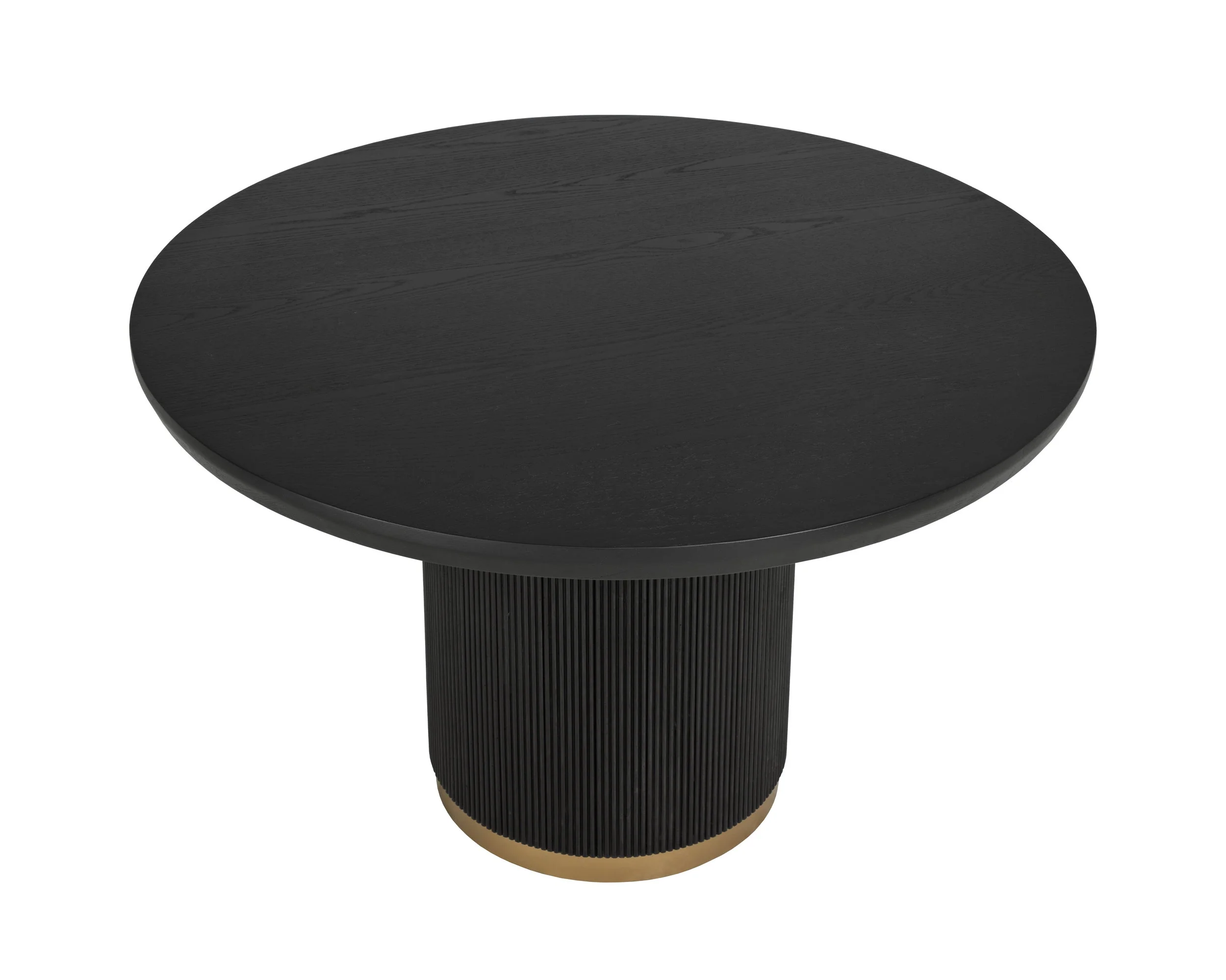Kalla Dining Table - Round - Charcoal - 48" - Image 3