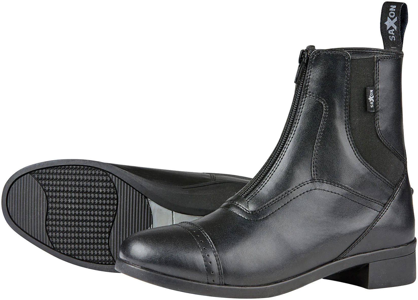 Saxon Syntovia Zip Paddock Boots, Ladies - Image 1
