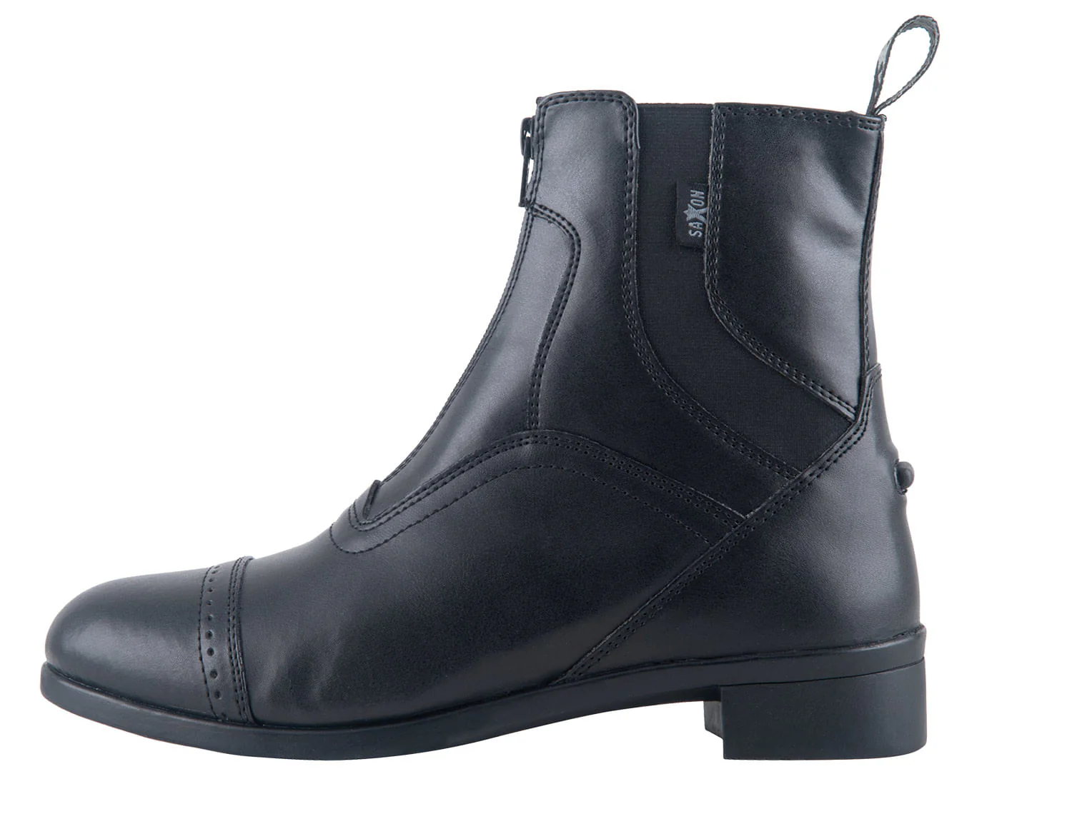 Saxon Syntovia Zip Paddock Boots, Childrens - Image 3