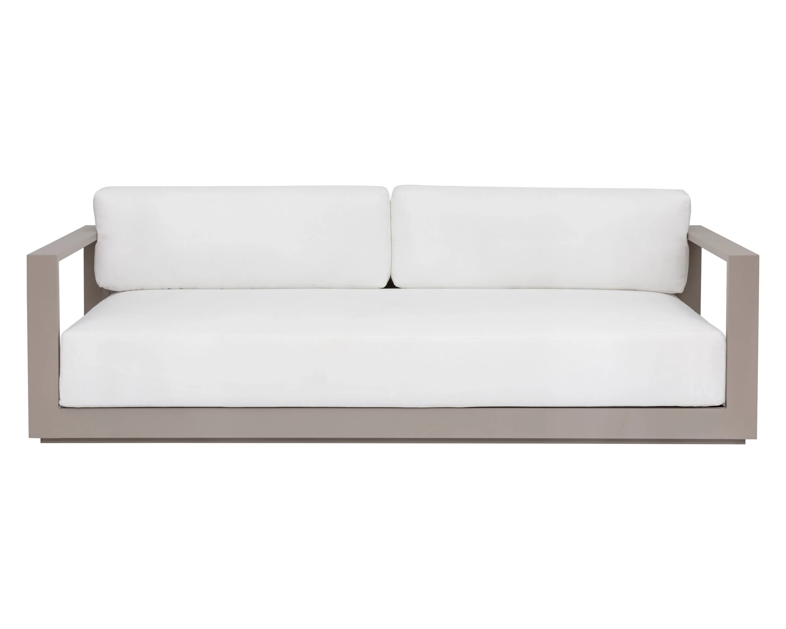 Tavira Sofa - Greige - Stinson White - Image 2