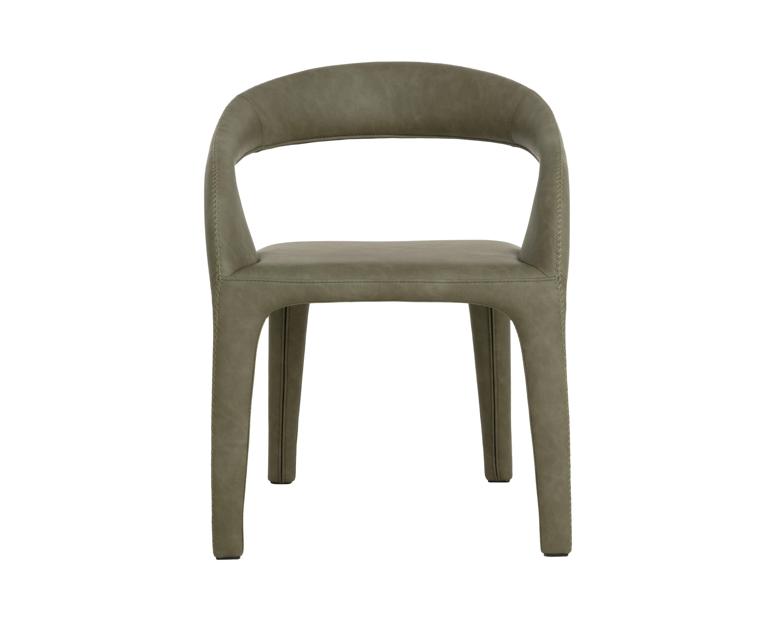 Atika Dining Armchair - Ivanhoe Pine - Image 2