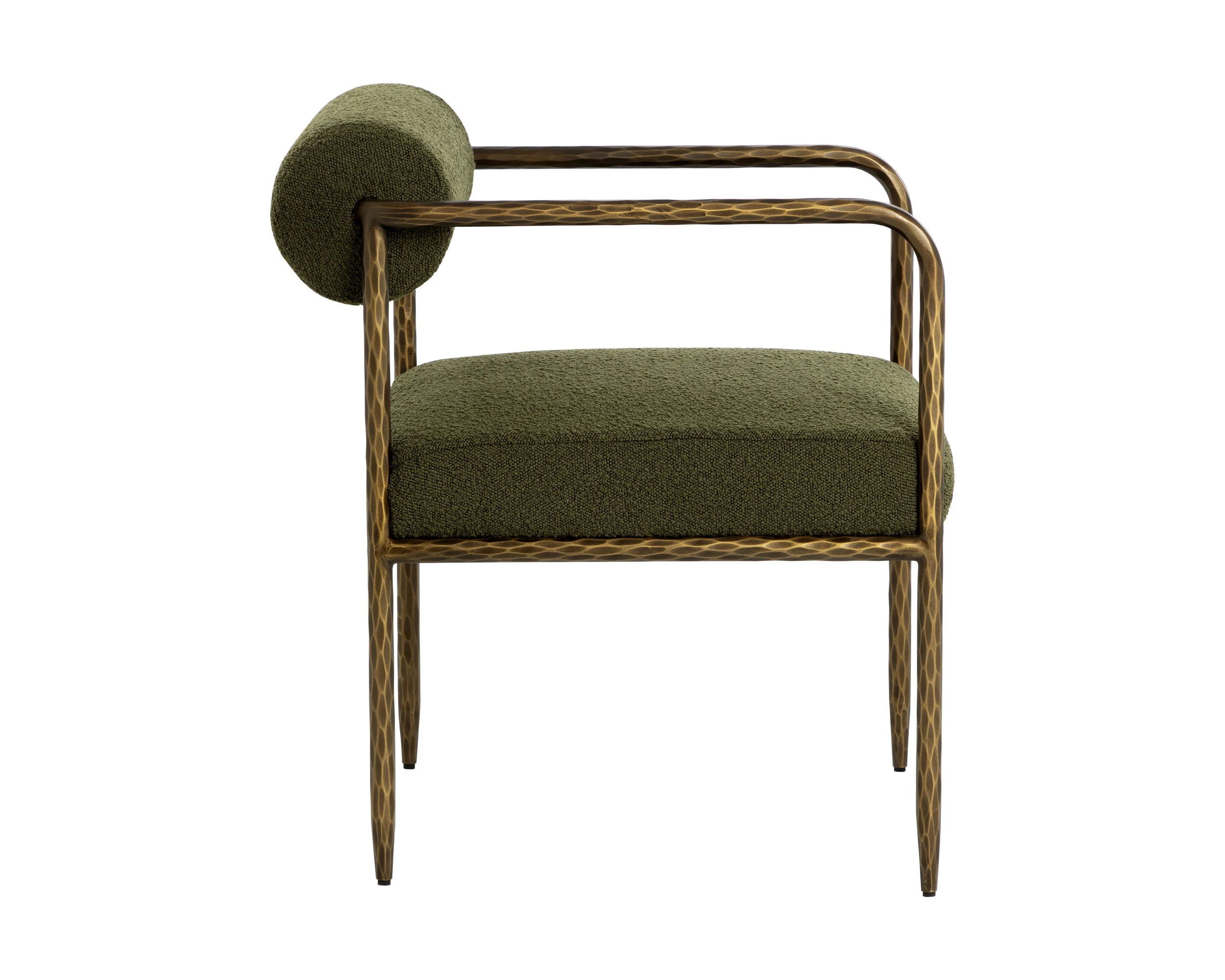 Ajani Dining Armchair - Copenhagen Olive - Image 3