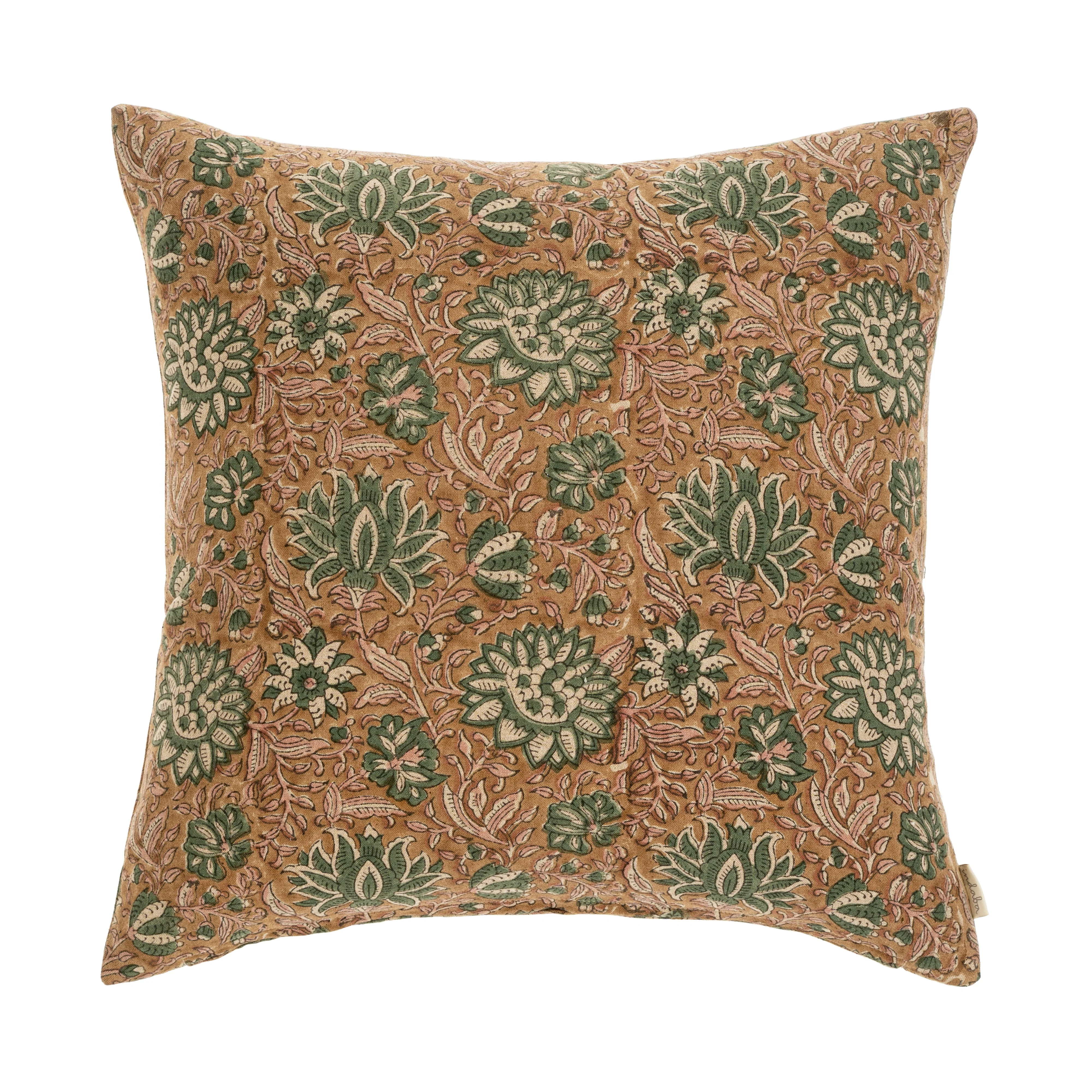 Kavi Block Print Pillow