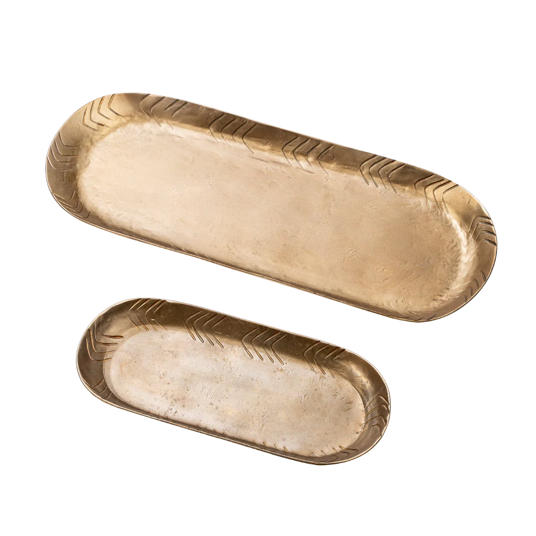 Forged Iron Oval Trays | Overstock