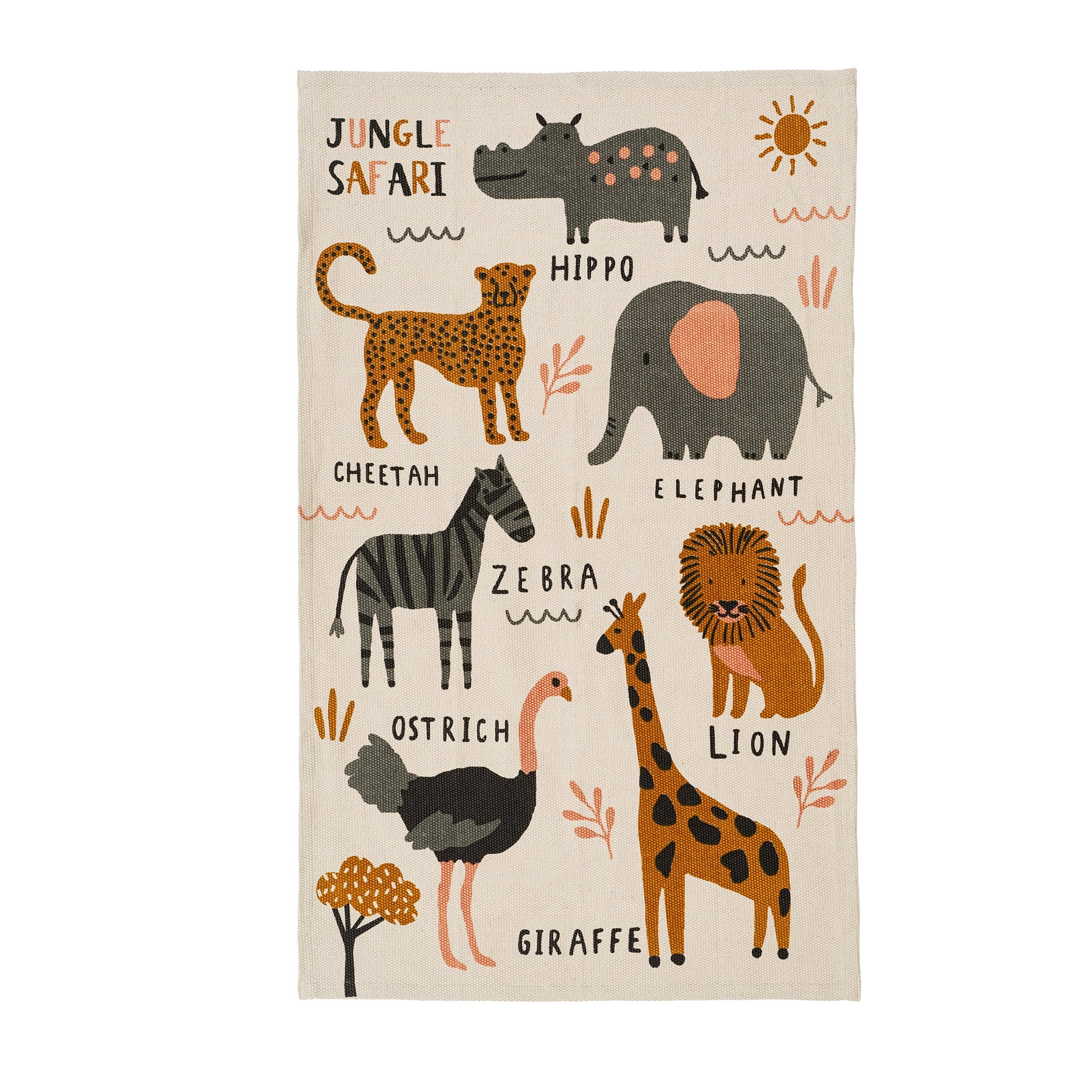 Jungle Safari Kids Rug - 2.5x4 - Image 1