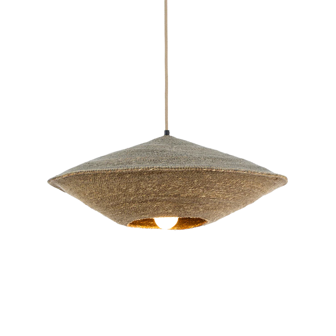Nest Pendant S, Green/Natural