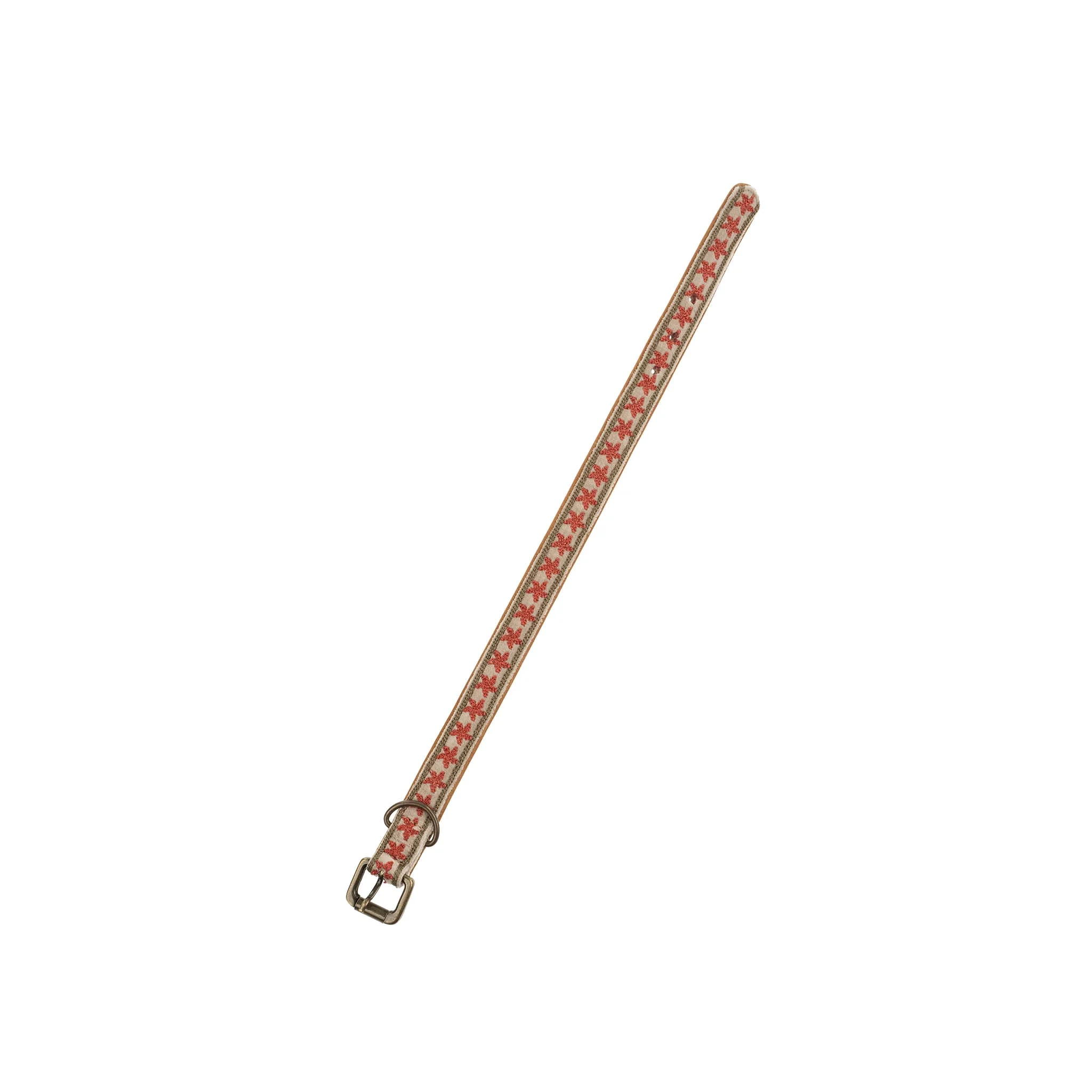 Finch Embroidered Dog Collar S - Image 1