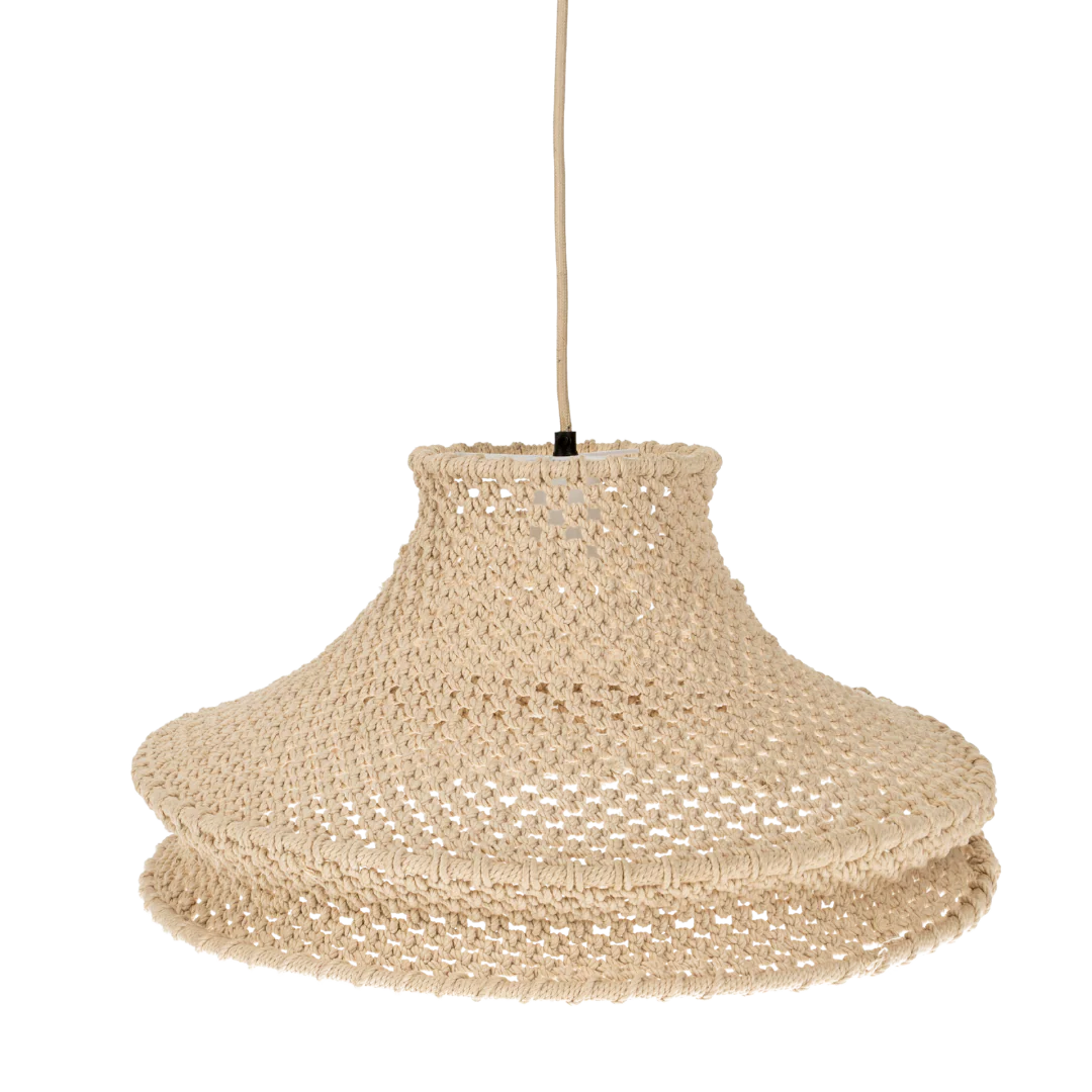 Locale Pendant, Cotton Rope - Image 1