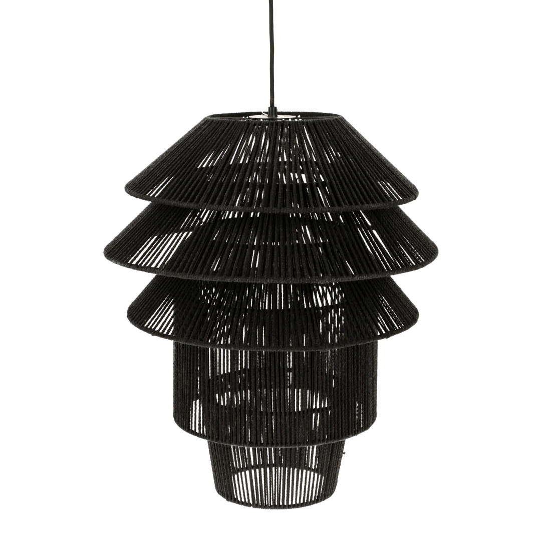 Bungalow Pendant, Black