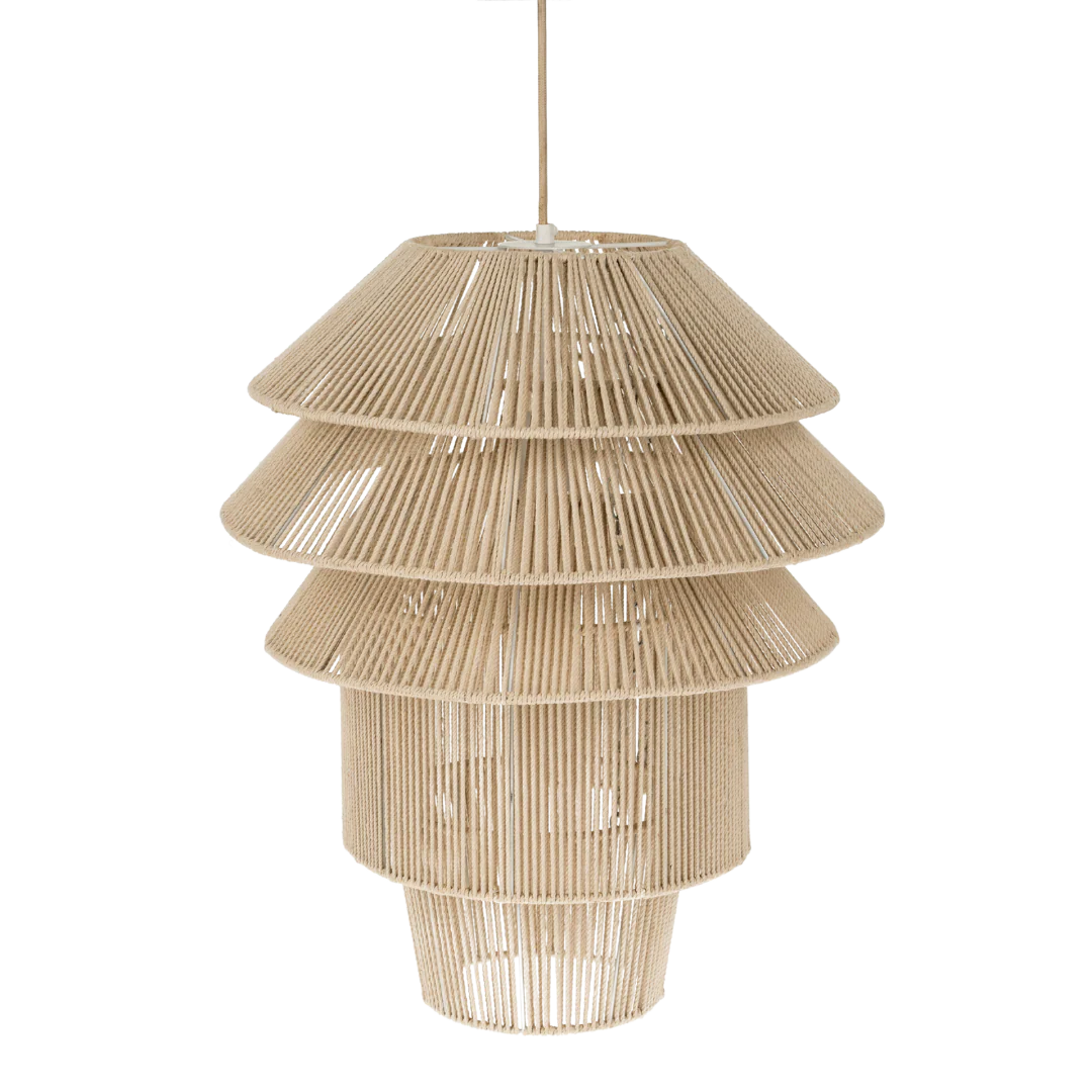 Bungalow Pendant, Cream