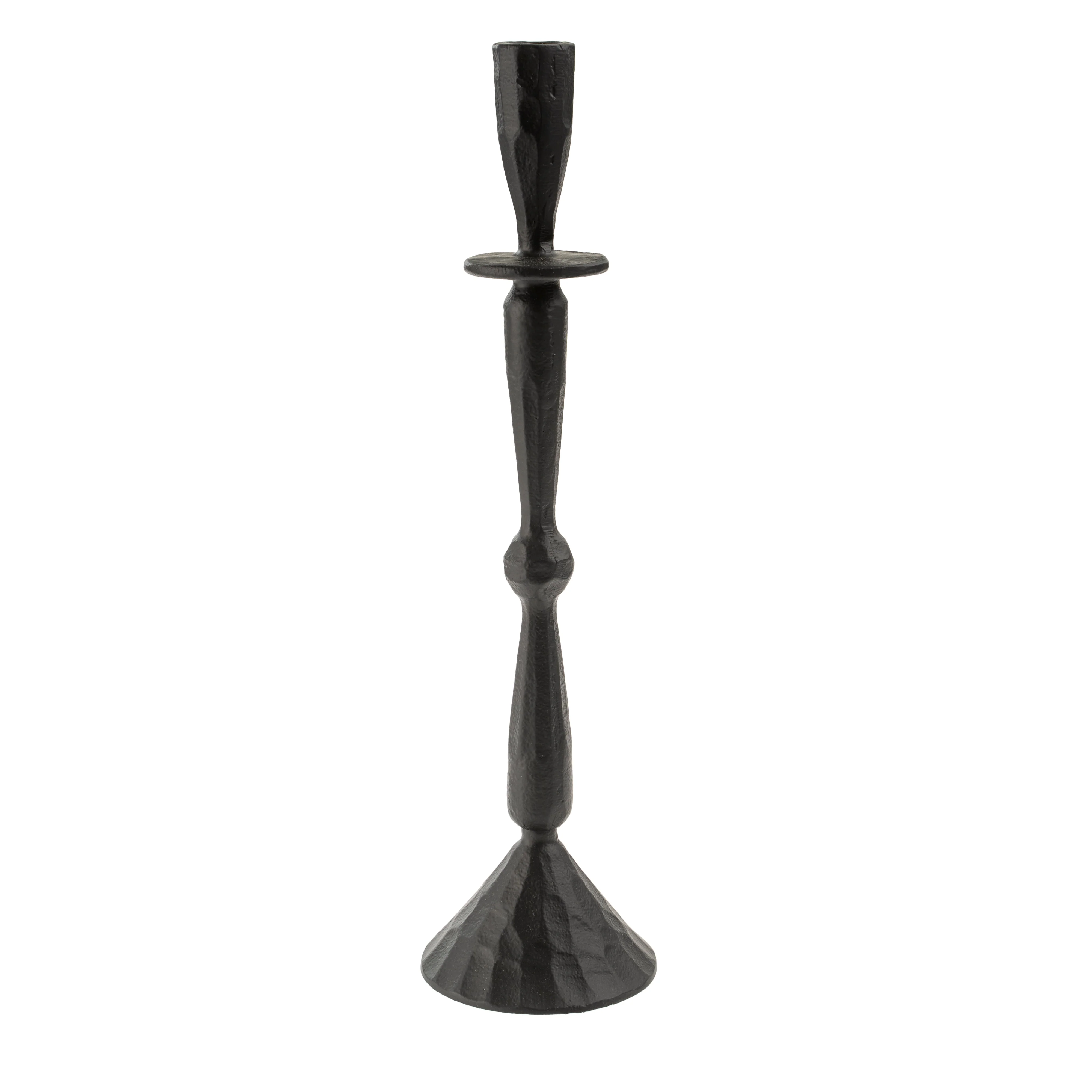 Imani Candle Holder L, Black - Image 1