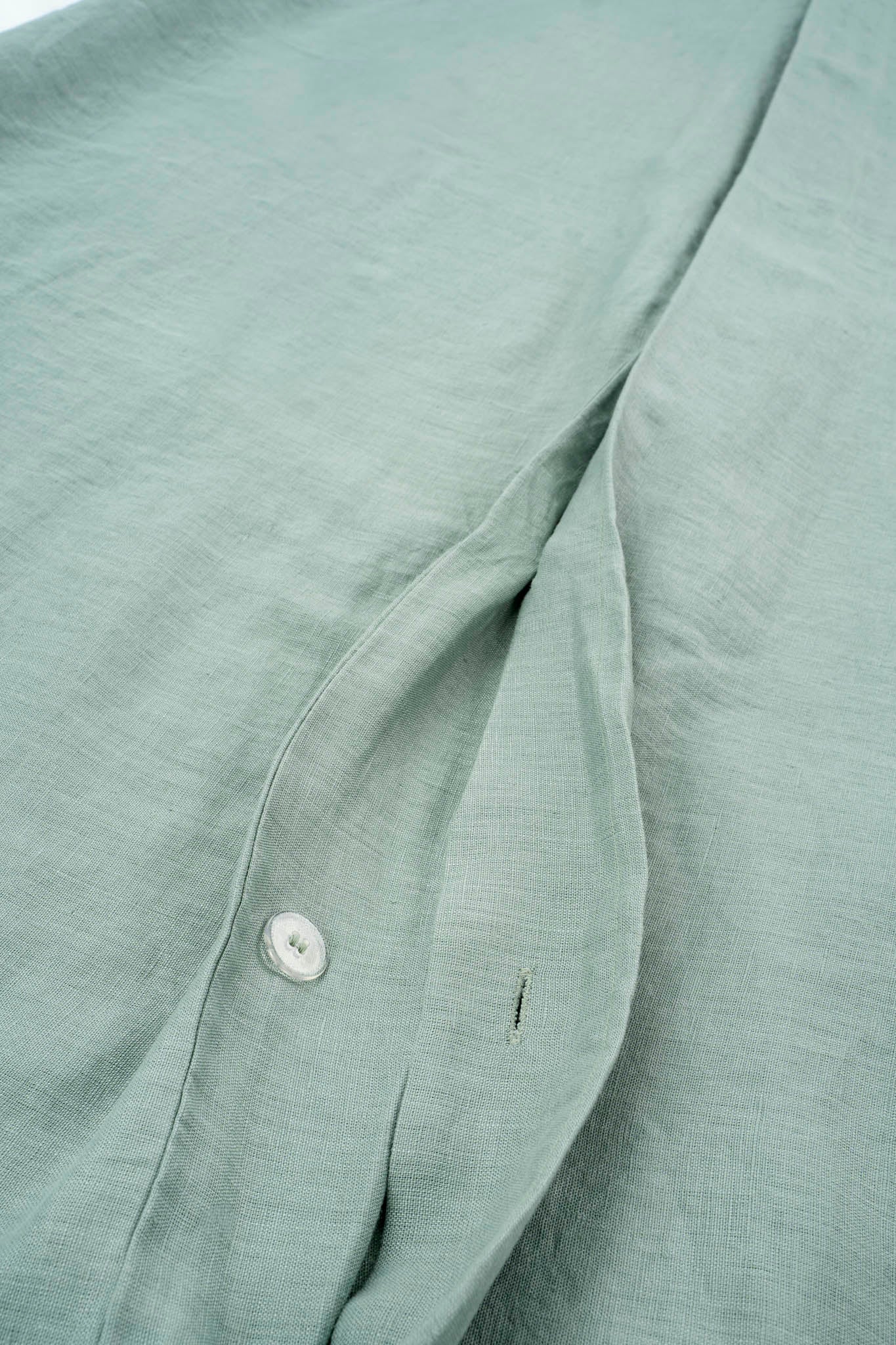 Reverie Linen Queen Duvet Set Mist - Image 3