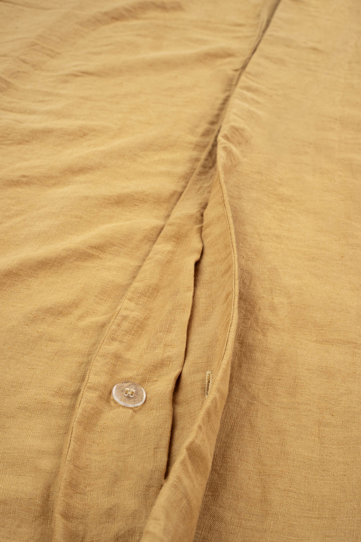 Reverie Linen King Duvet Set Curry - Image 3