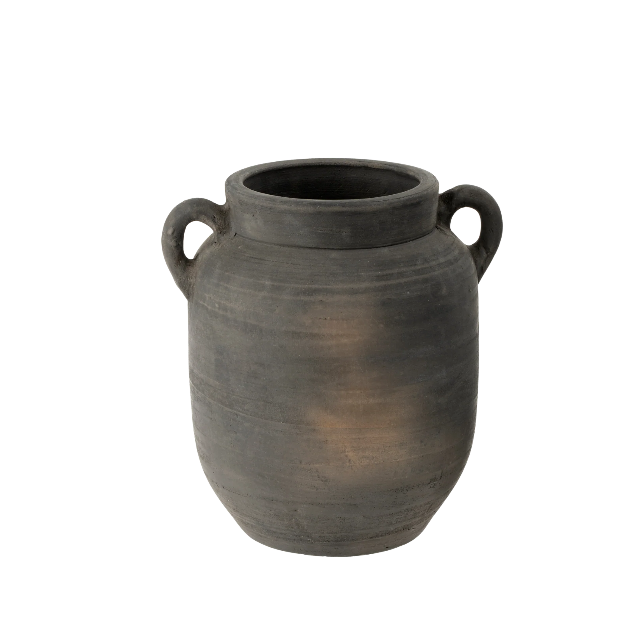 Provenance Burnt Terracotta Vase - Image 1