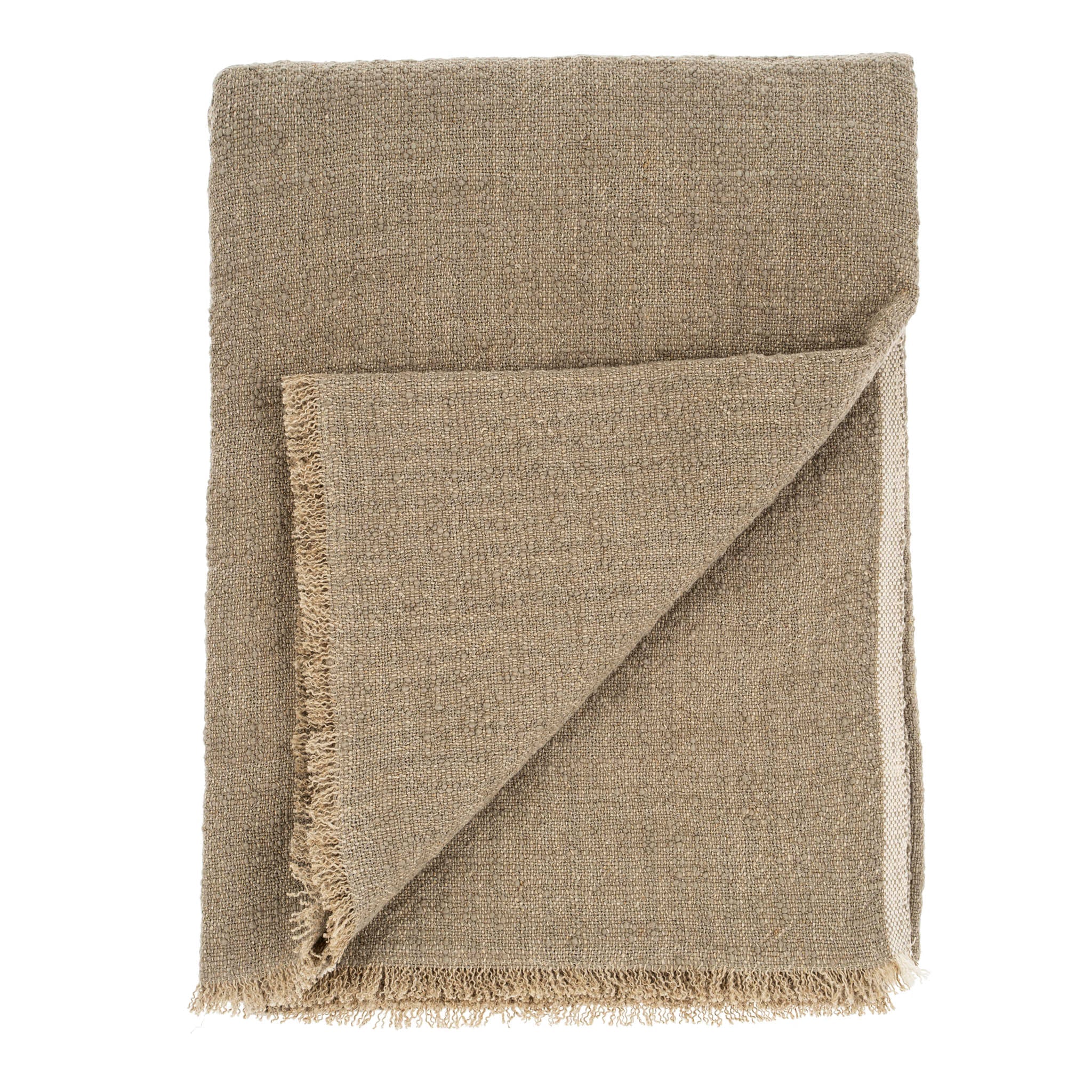 Solace Slub Linen Throw - Image 1