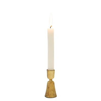 Zora Forged Candlestick | Overstock - Image 2