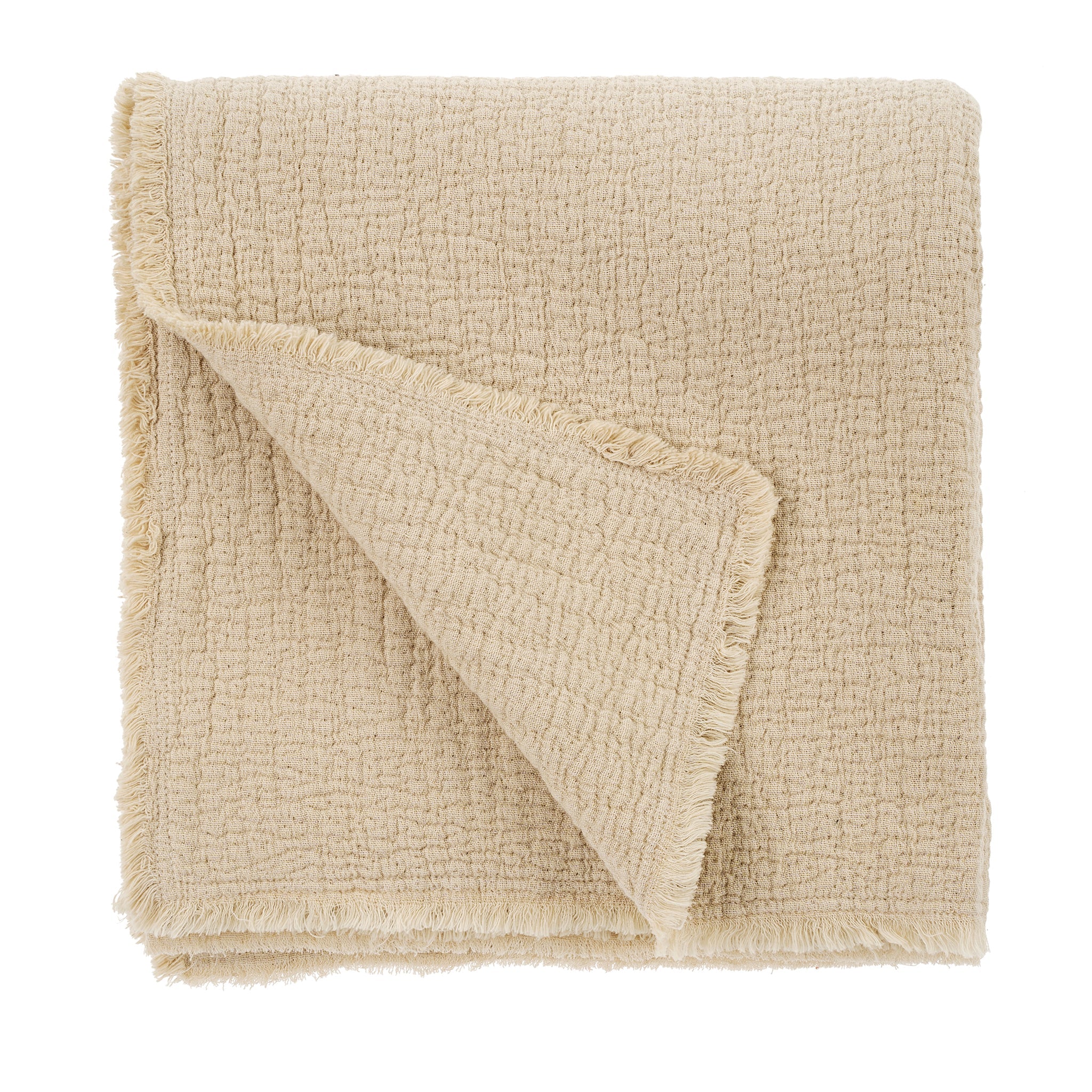Malabar Throw Blanket Fog - Image 1
