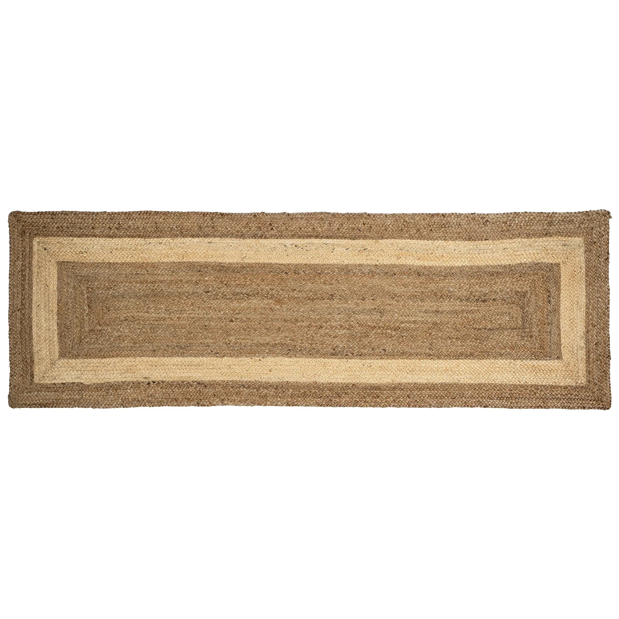 Clemente Braided Jute Runner Rug - 2.5x8 - Image 1