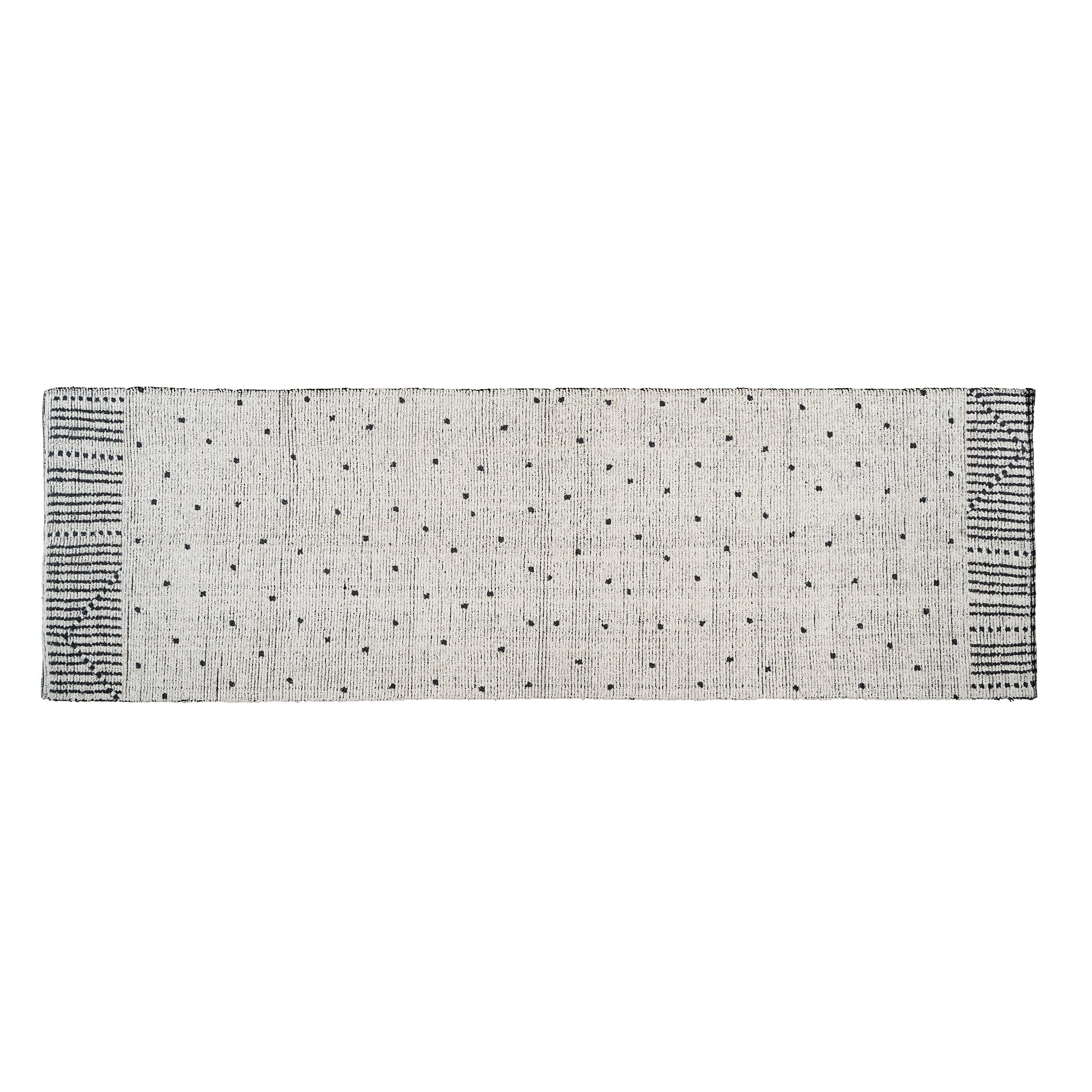 Modern Dots Runner Rug 2.5x8 - Image 1