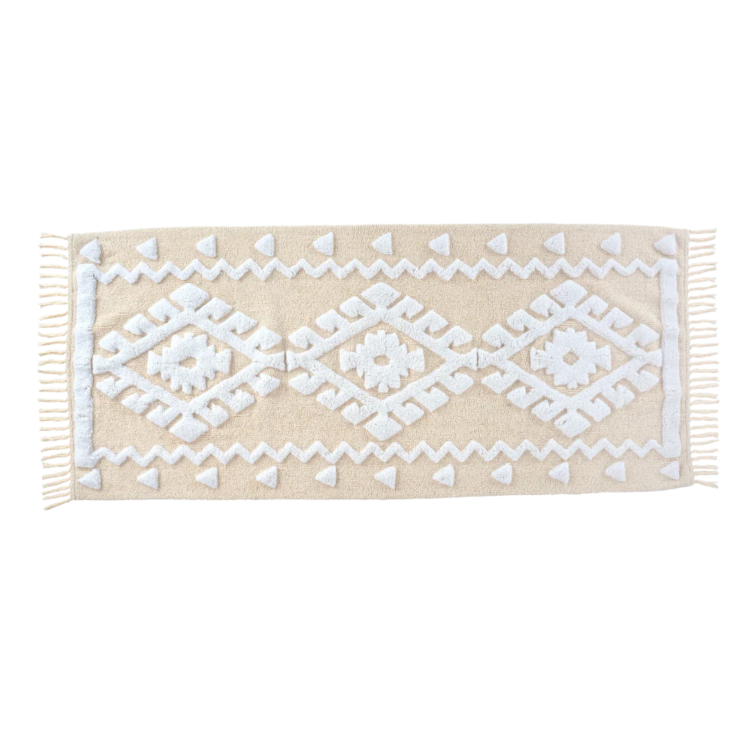Kilim Bath Mat, Aztec