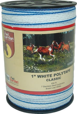 1″ Classic Fencing Poly Tape, 656 ft