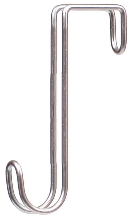 Portable Silver Tack Hook for Barn, Trailer, or Horse Stall - Image 1