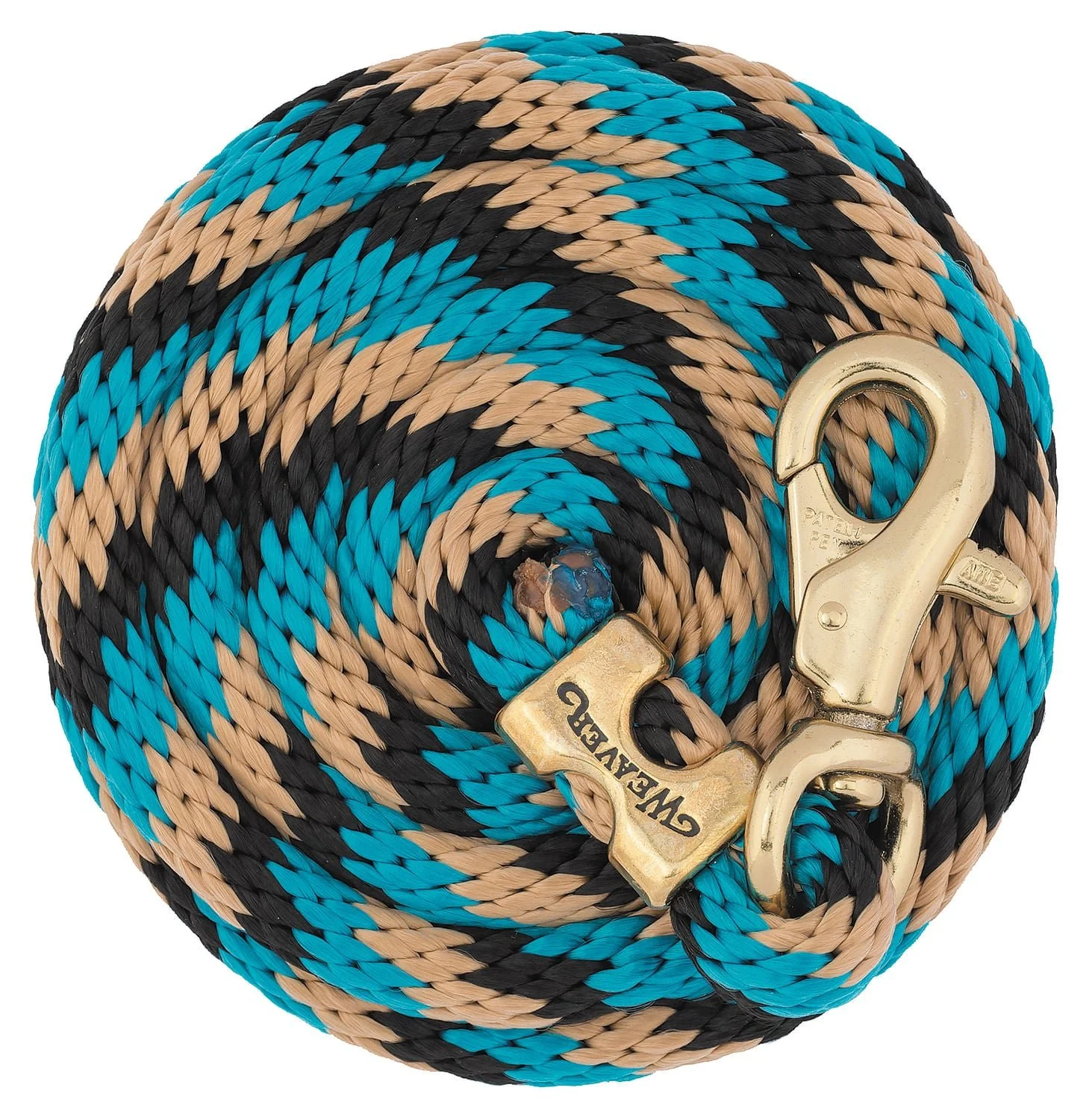 10′ Weaver Poly Lead Rope with Bull Trigger Snap