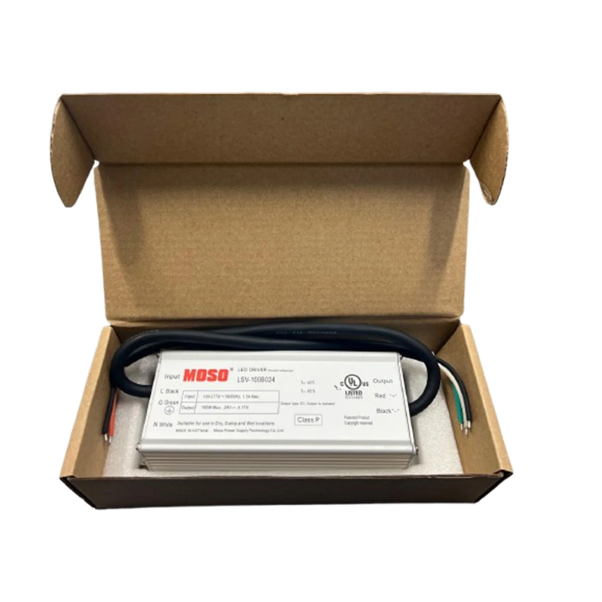 MOSO LSV-100B024 Constant Voltage LED Driver - 100W - 24V - Image 2