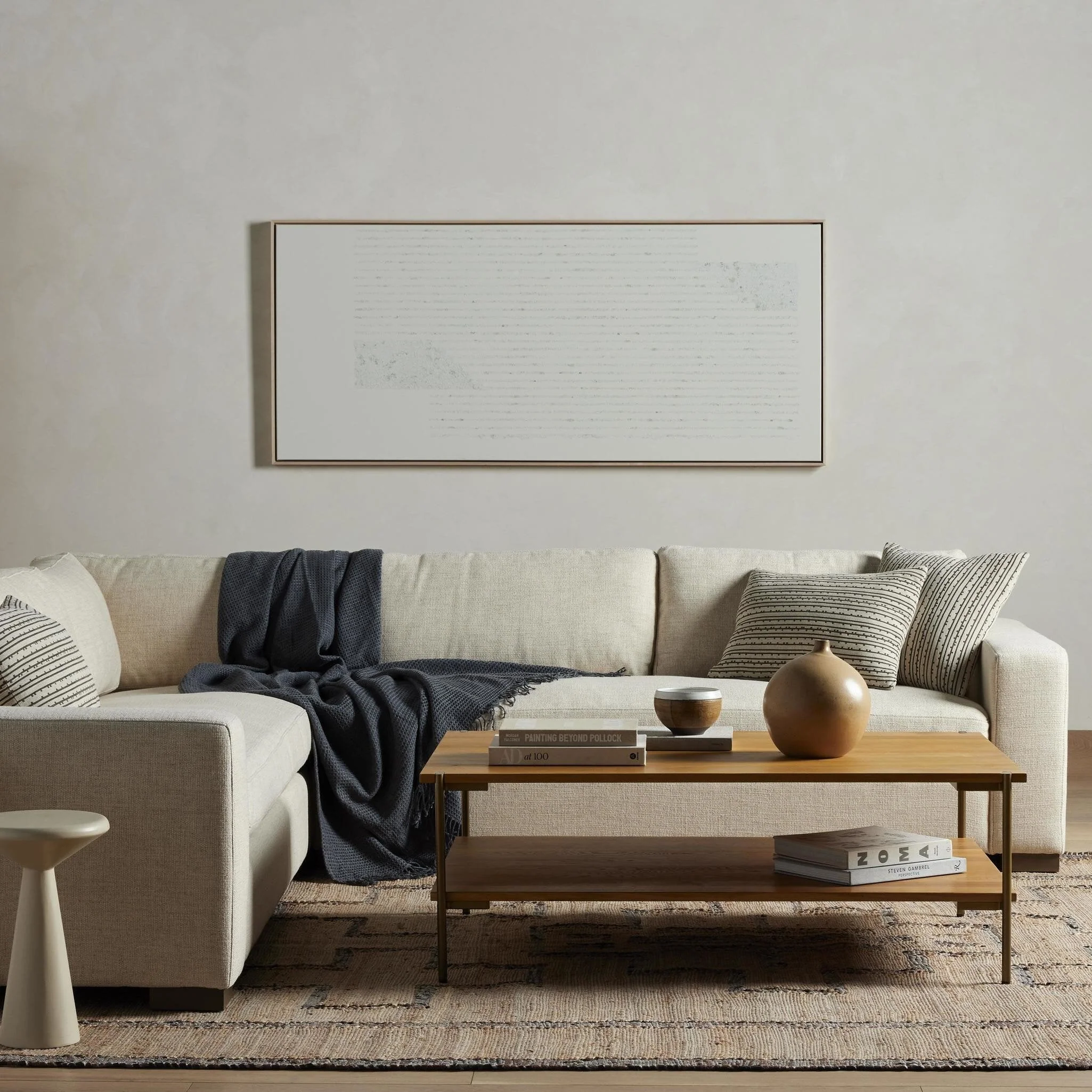 Boone 3-Piece Sectional - Thames Cream - Image 3
