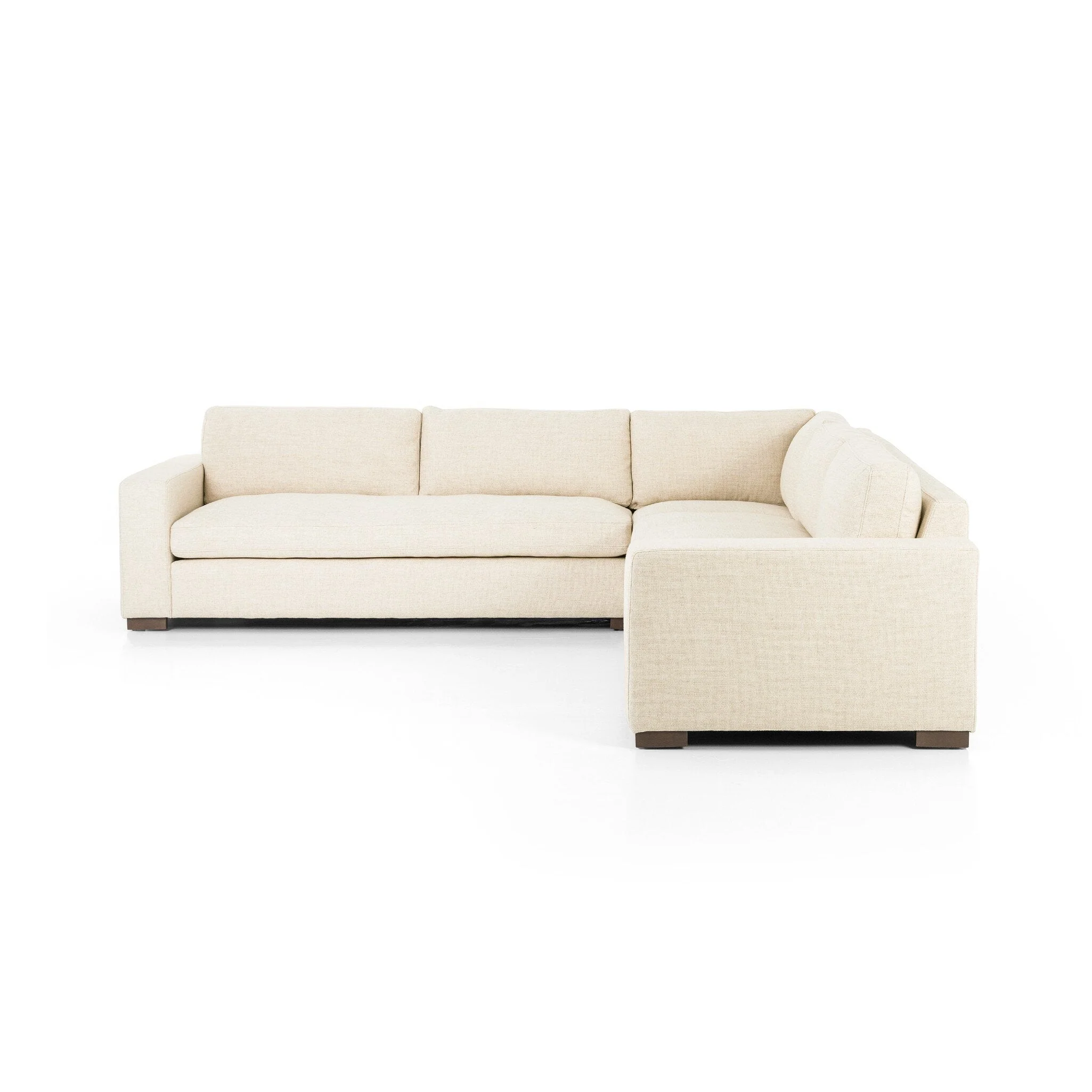 Boone 3-Piece Sectional - Thames Cream - Image 2
