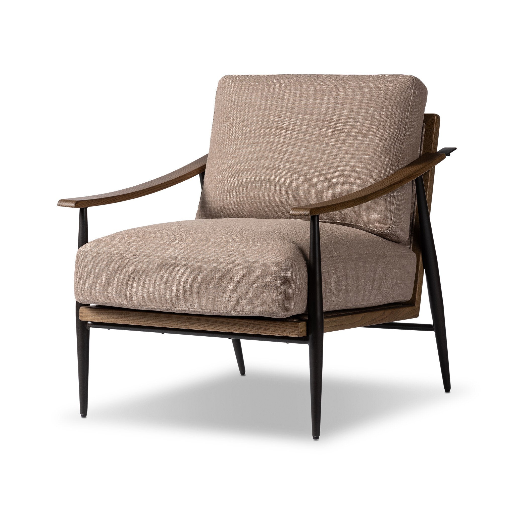 Kennedy Chair - Crypton Nomad Taupe - Image 2