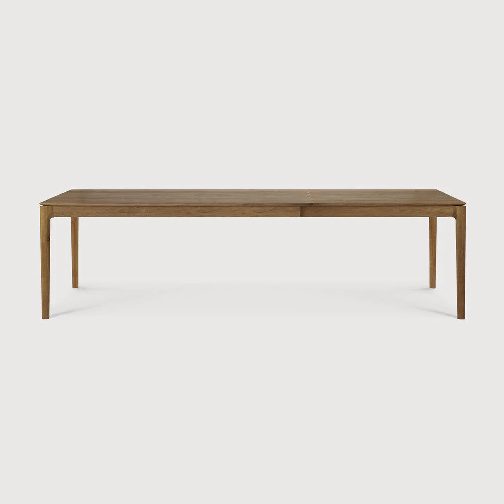 Bok Extendable Dining Table | Teak | Rectangular | 71″|110″ X 39″