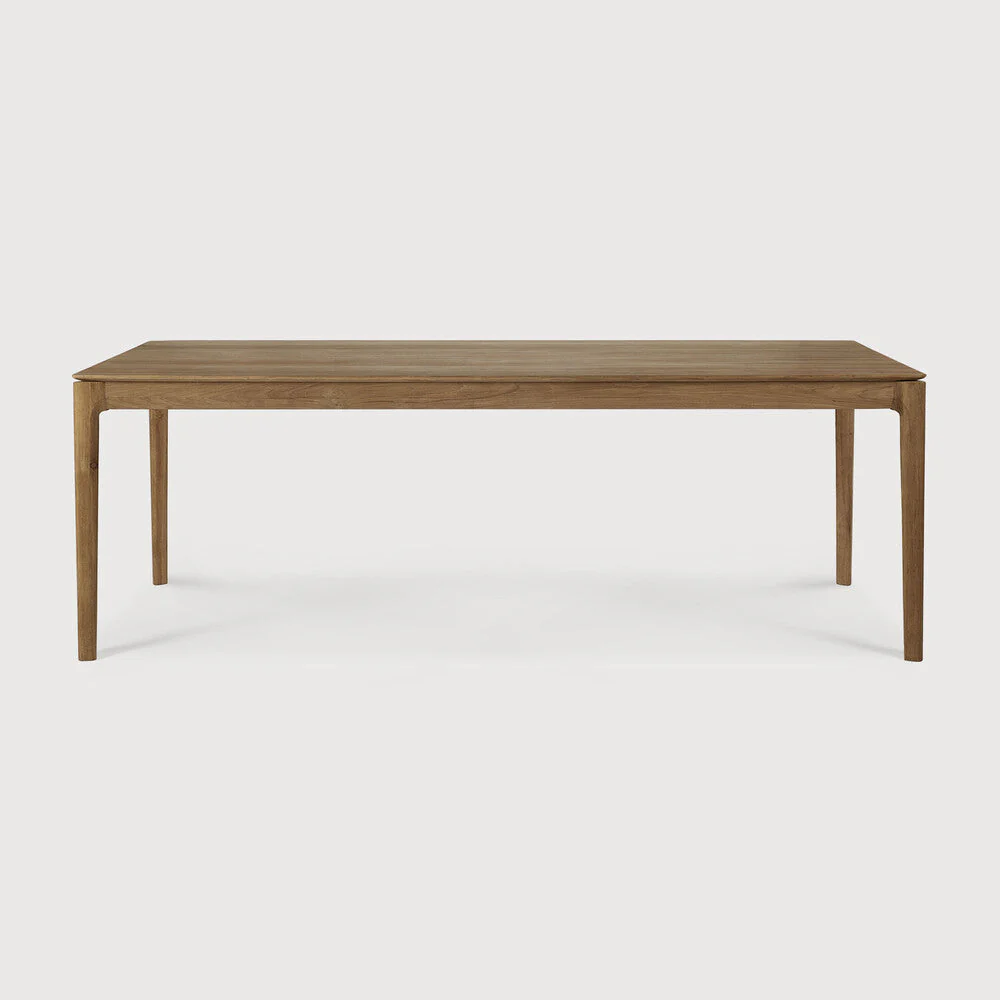 Bok Dining Table | Teak | Rectangular | 87" X 37" - Image 1