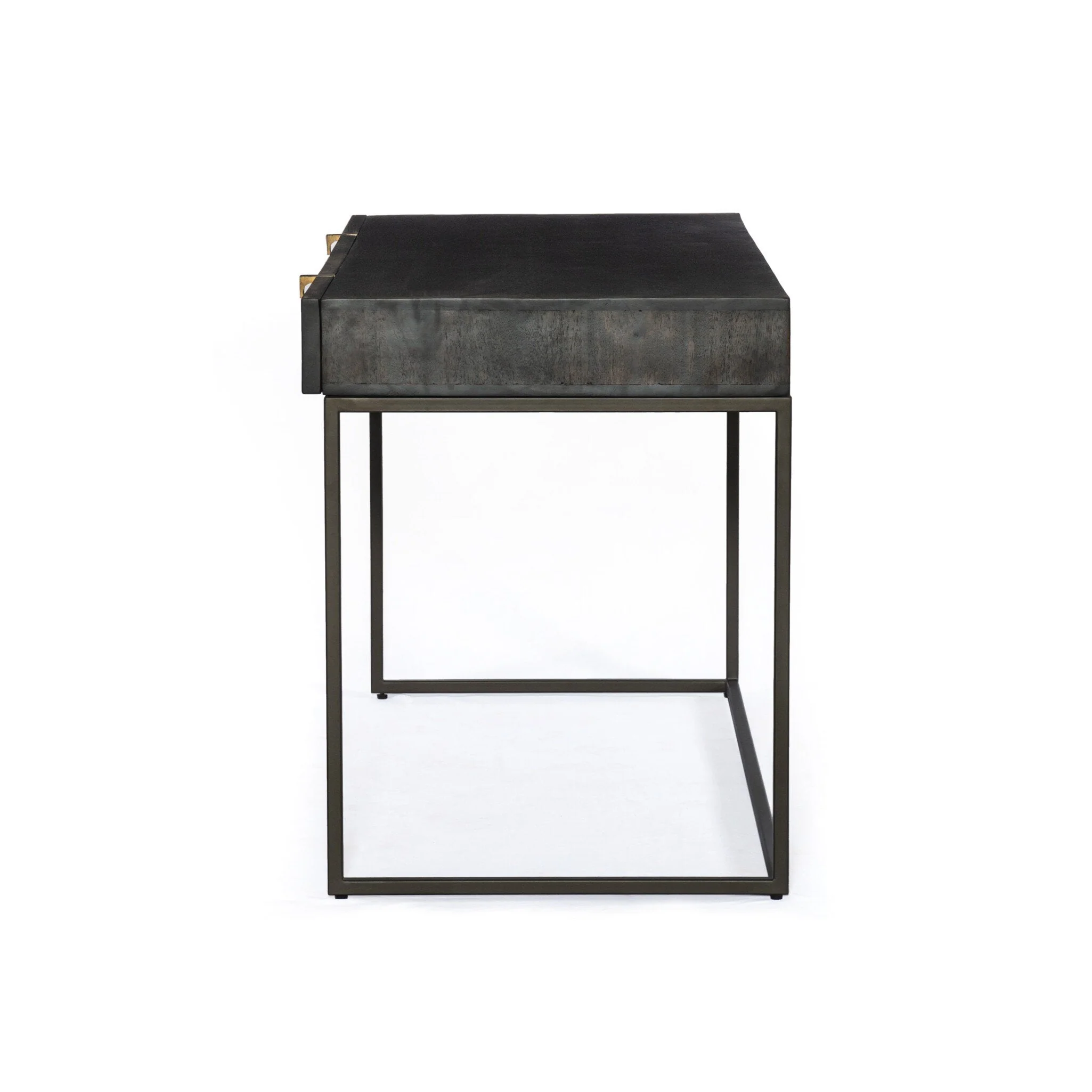 Kelby Writing Desk - Carved Vintage Brown - Image 3