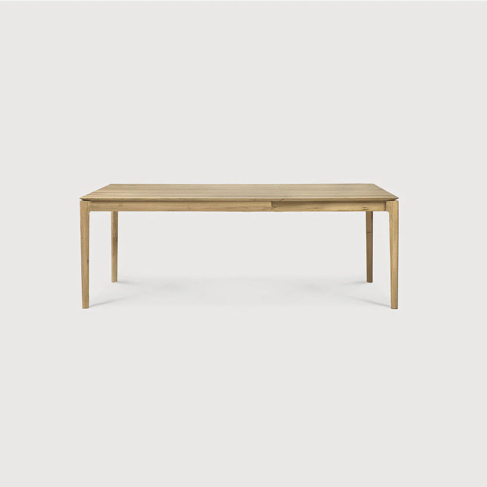 Bok Extendable Dining Table | Oak | Rectangular | 55"|87" X 35" - Image 1