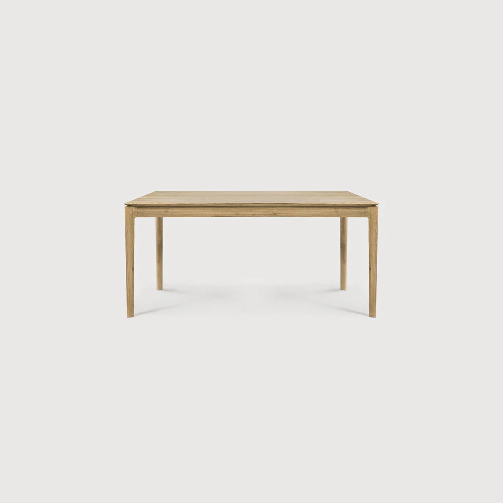 Bok Extendable Dining Table | Varnished Oak | Rectangular | 63"|94" X 35" - Image 3