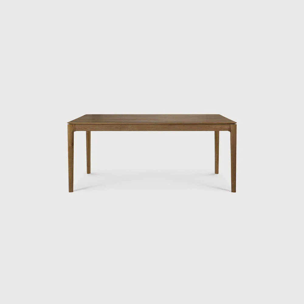 Bok Extendable Dining Table | Teak | Rectangular | 71"|110" X 39" - Image 3