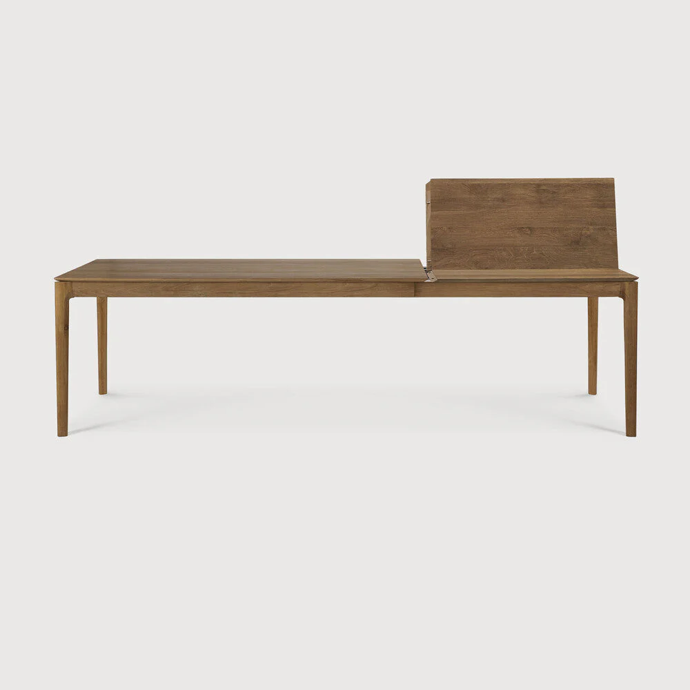 Bok Extendable Dining Table | Teak | Rectangular | 71"|110" X 39" - Image 2