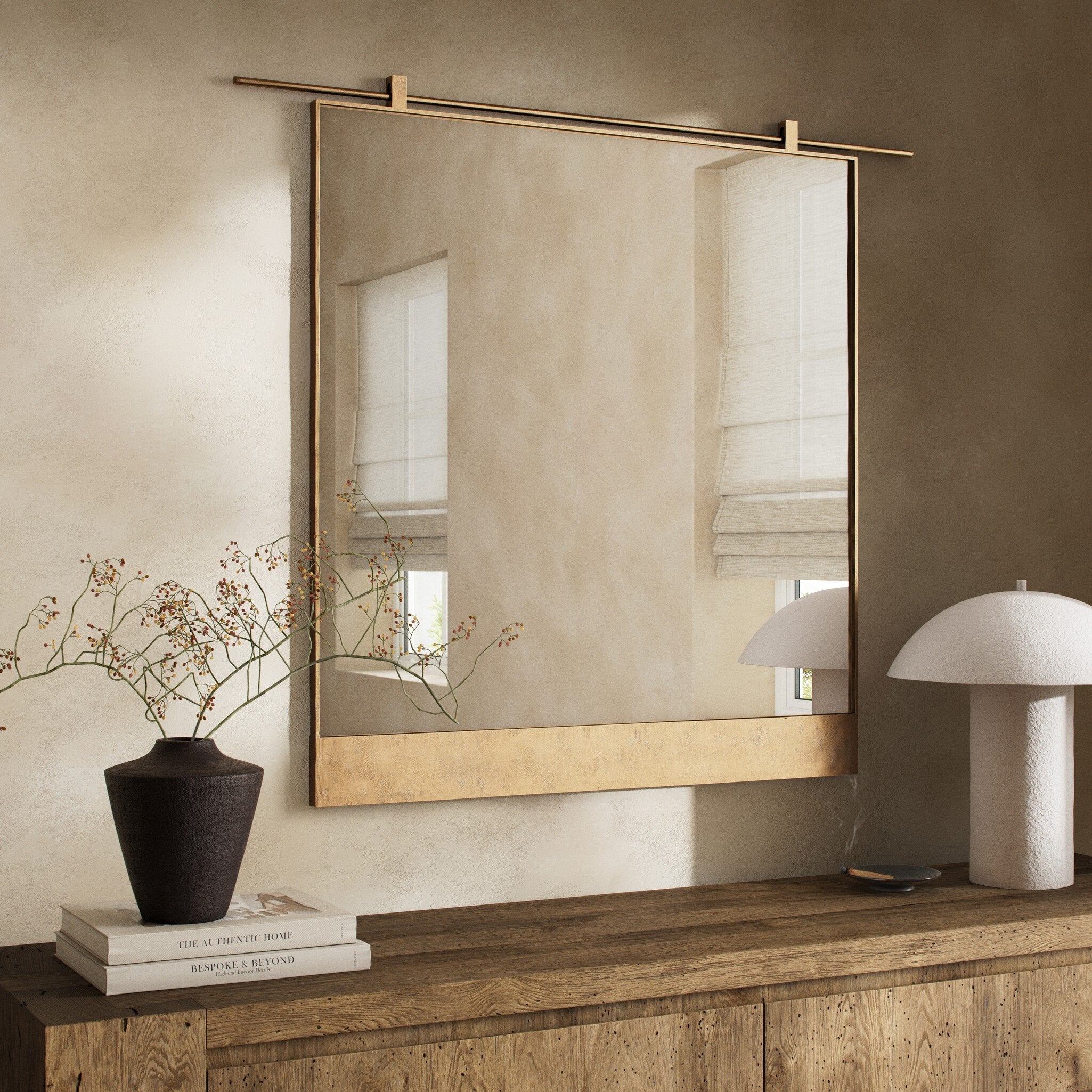 Chico Mirror - Antique Brass - Image 3