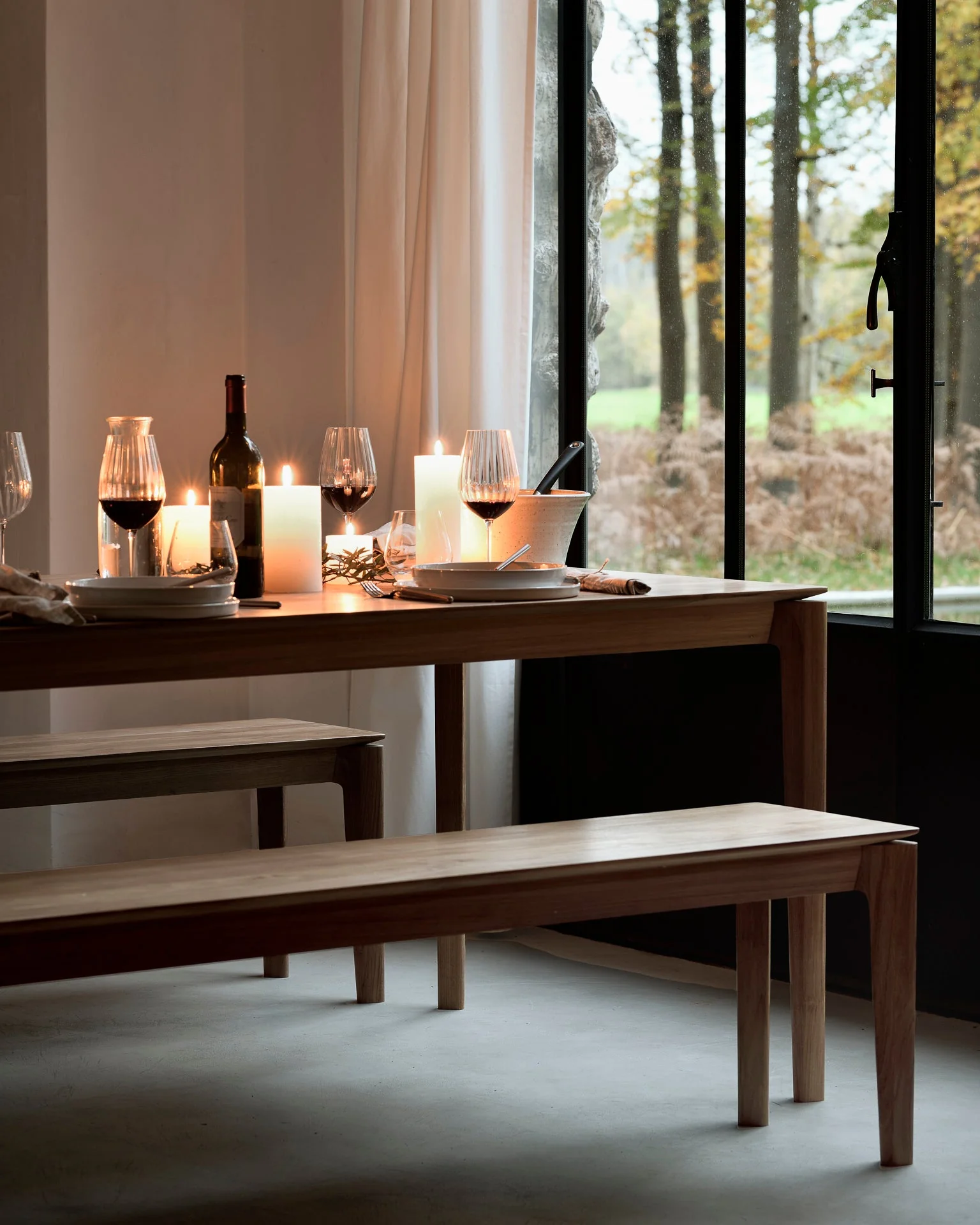 Bok Bench | Teak | 50" X 14" - Image 3