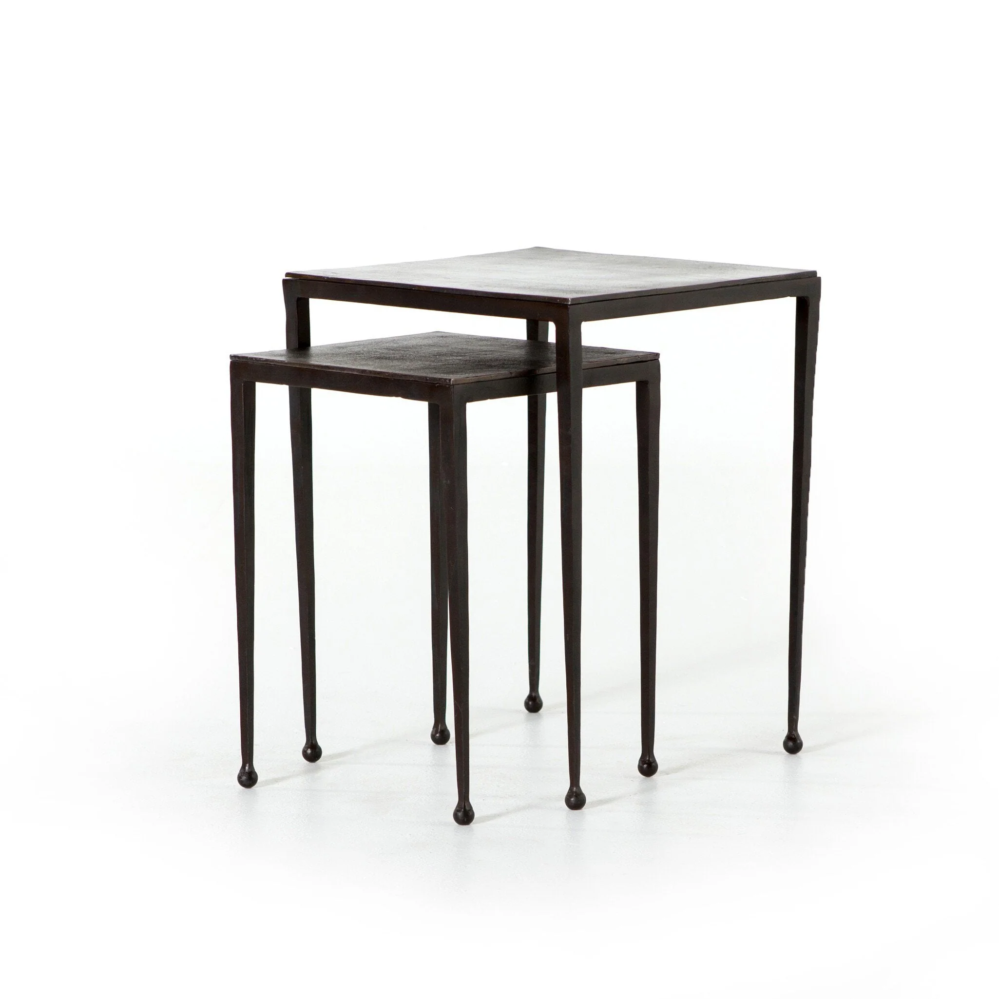 Dalston Nesting End Table Set - Antique Rust - Image 2