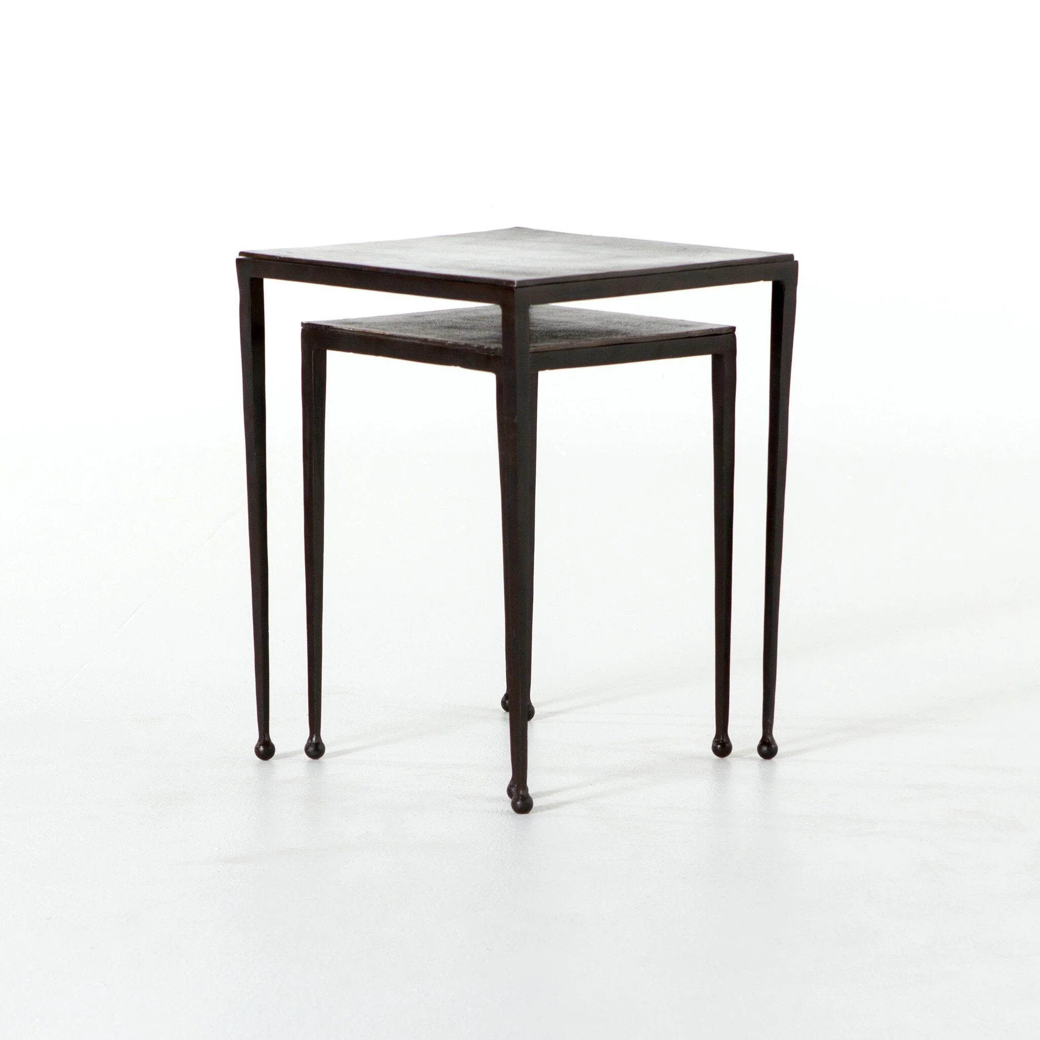 Dalston Nesting End Table Set - Antique Rust - Image 3