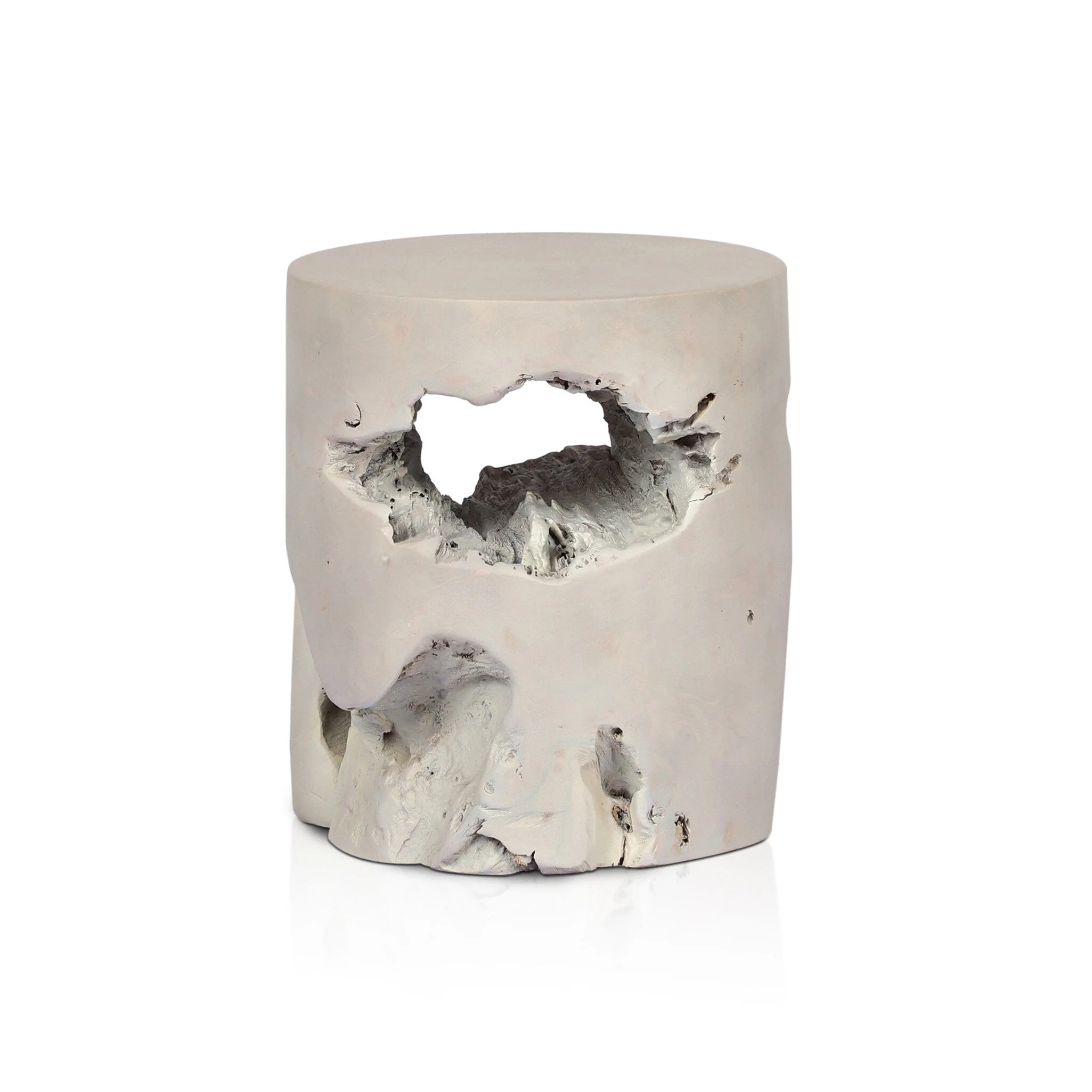 Teak Stool - Ivory Teak Root - Image 2