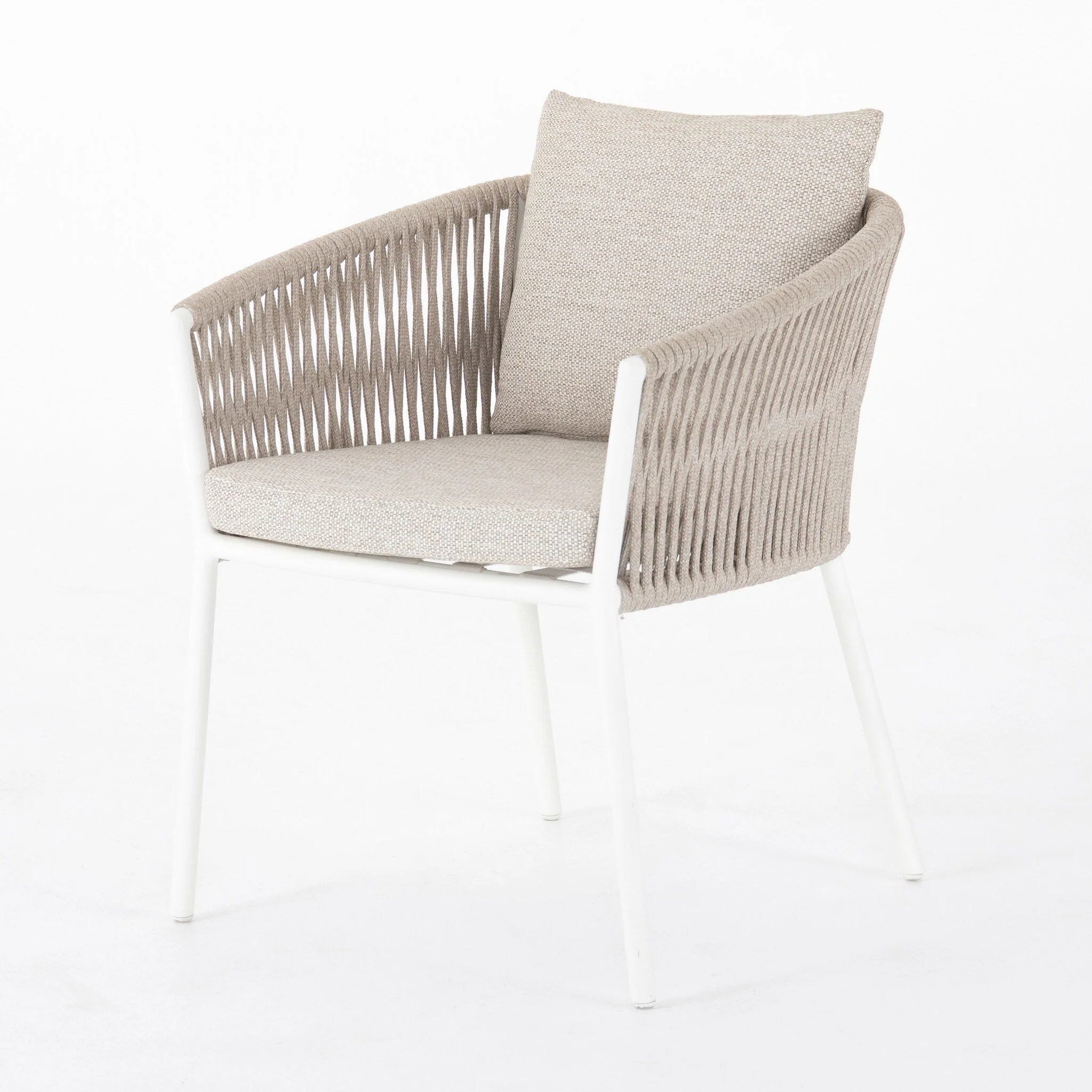 Porto Outdoor Dining Chair - Faye Sand - Image 2