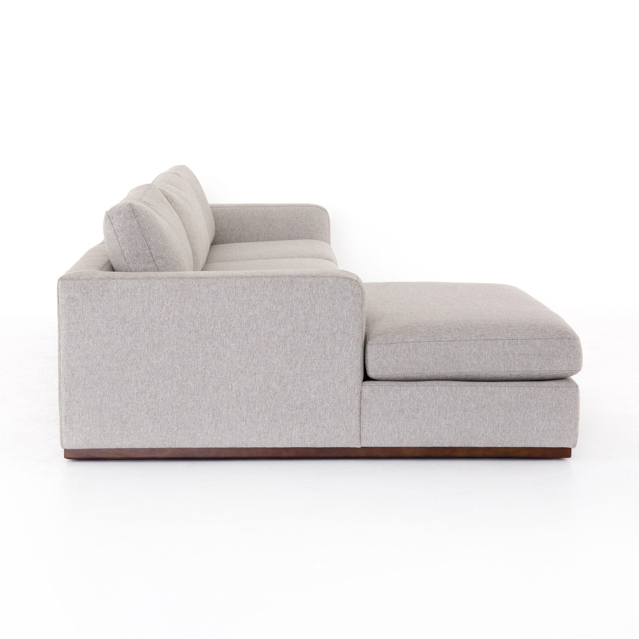 Colt 2-Piece Sectional - Aldred Silver | LAF - Image 3