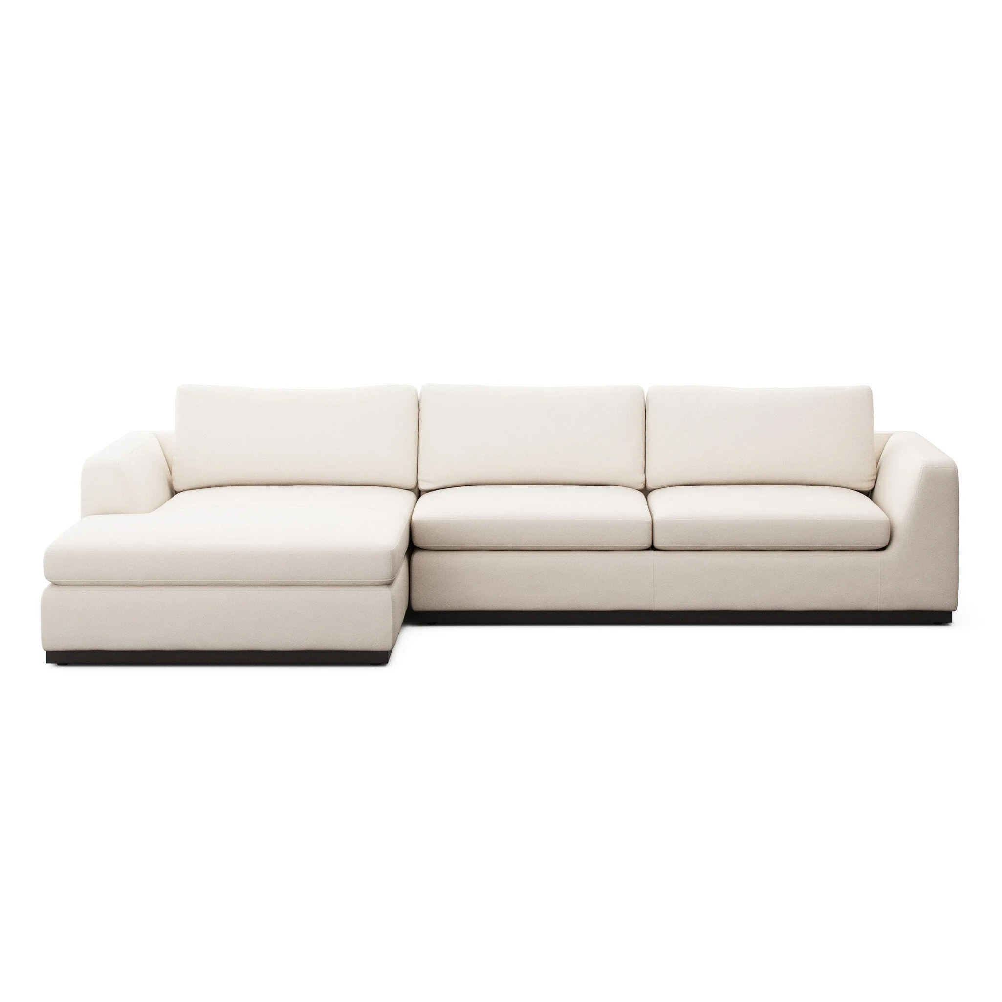 Colt 2-Piece Sectional - Crypton Nomad Marshmallow | LAF - Image 1